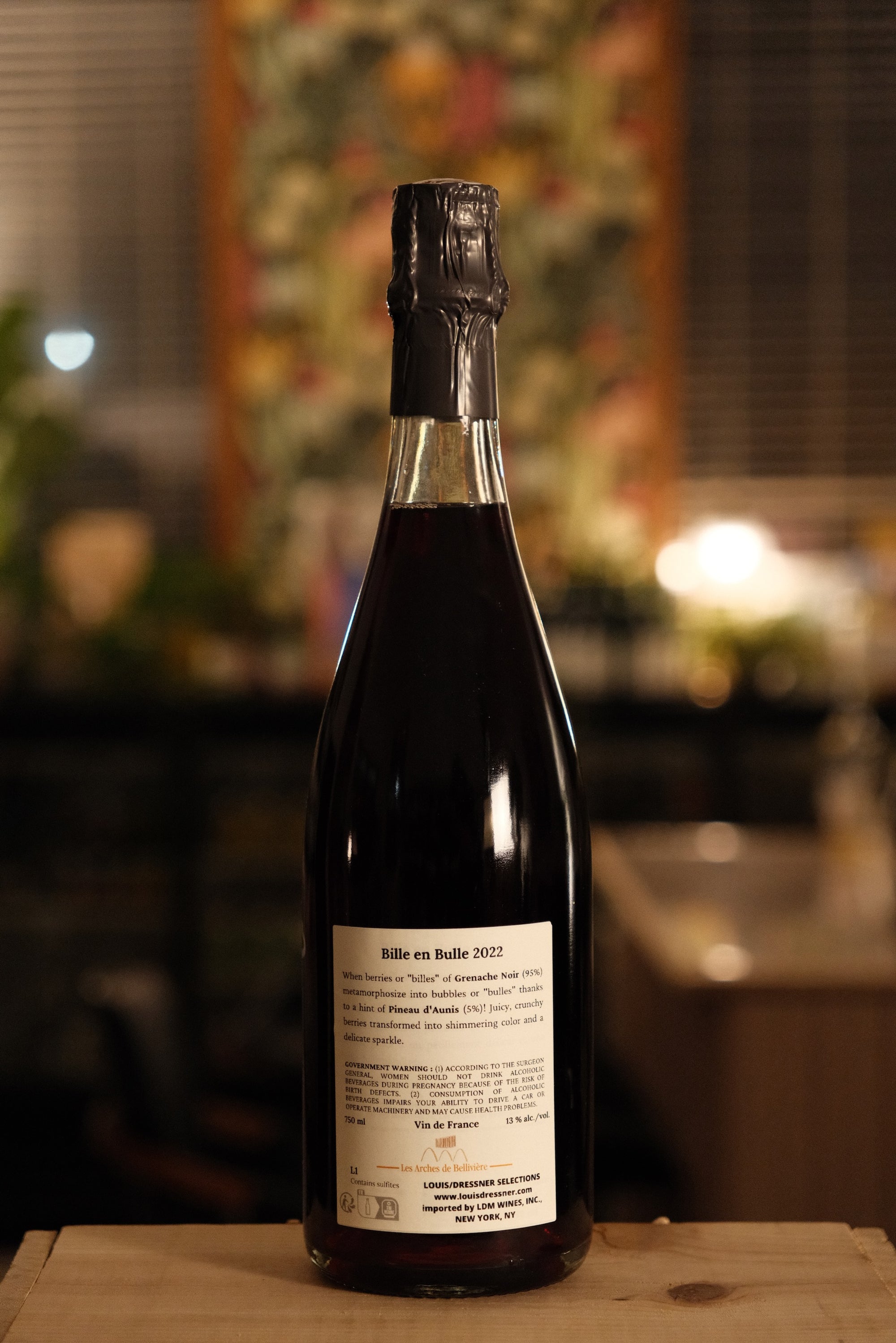 Domaine de Bellivière Les Arches de Bellivière 'Bille en Bulle' Pétillant Sec 2022