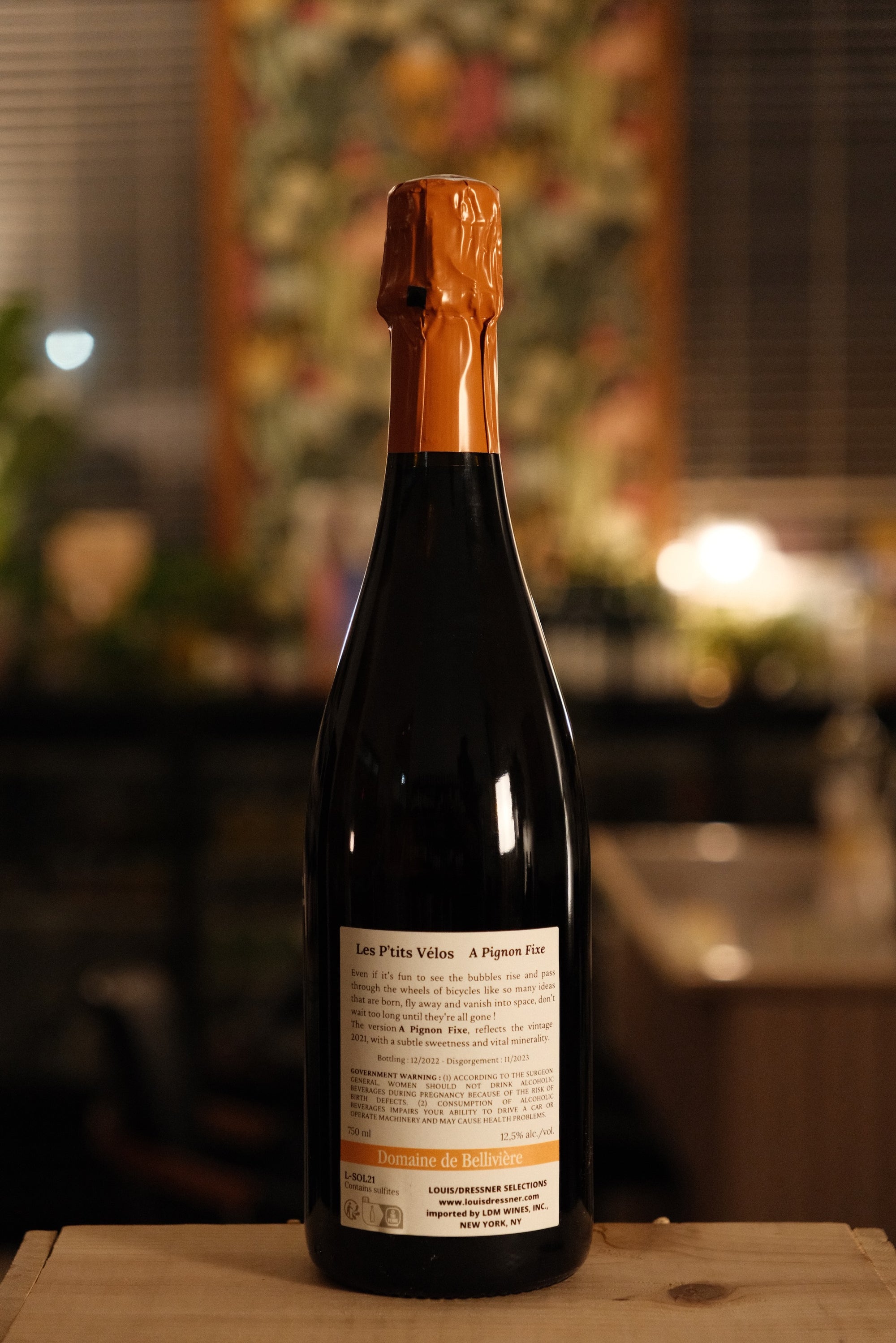 Domaine de Bellivière 'Les P'tits Vélos À Pignon Fixe' 2021