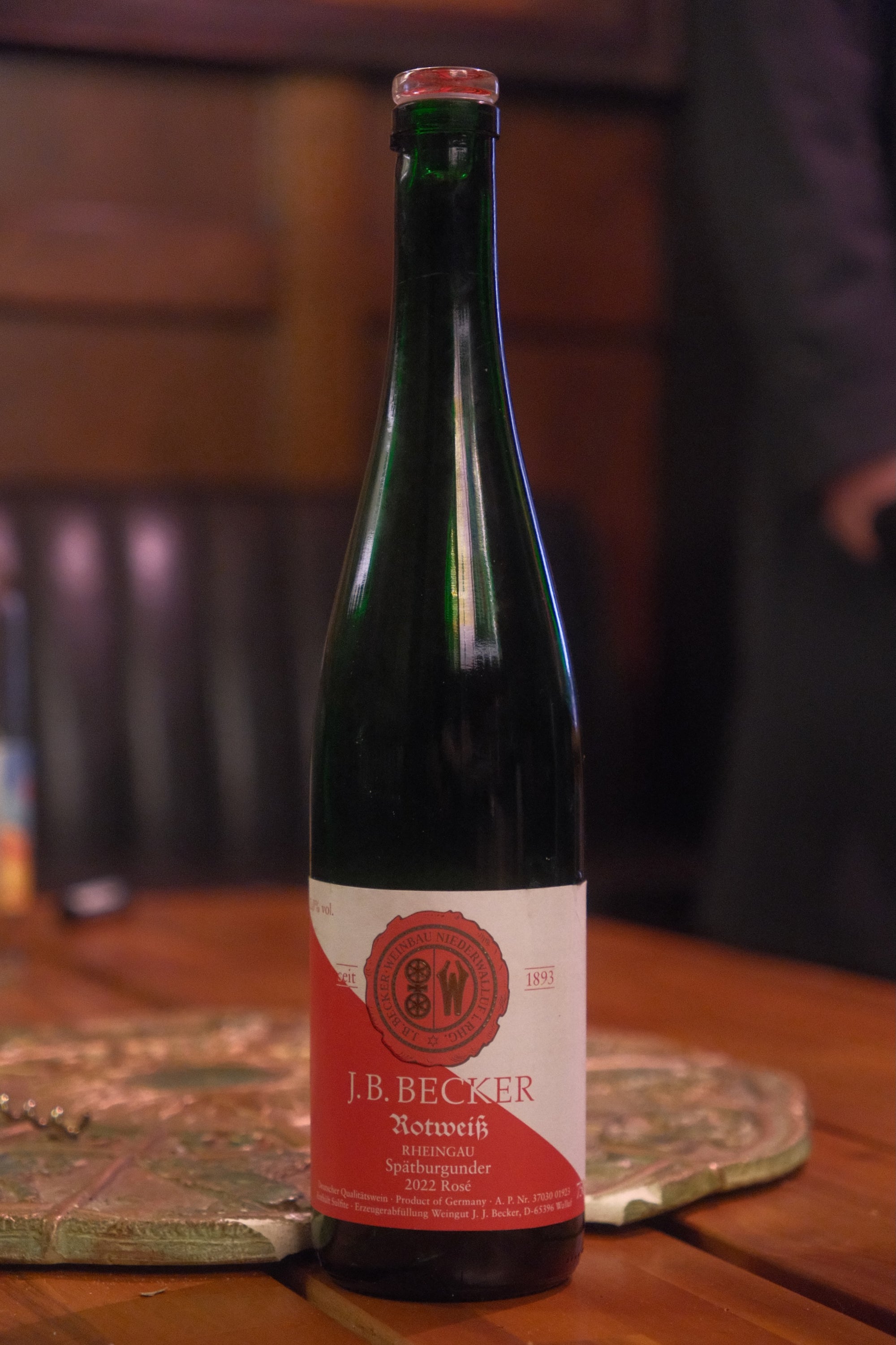 JB Becker Rotweiss Rosé 2022