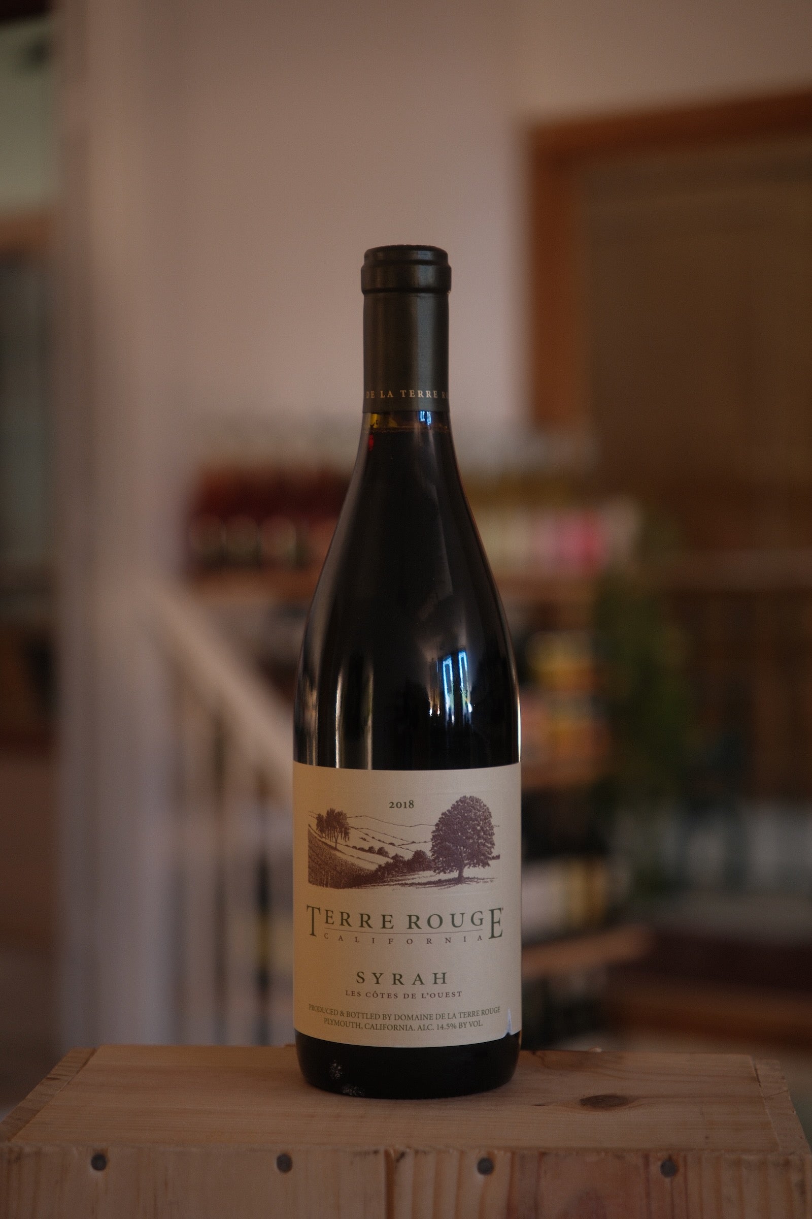 Domaine de la Terre Rouge 'Côtes de l'Ouest' Syrah 2018
