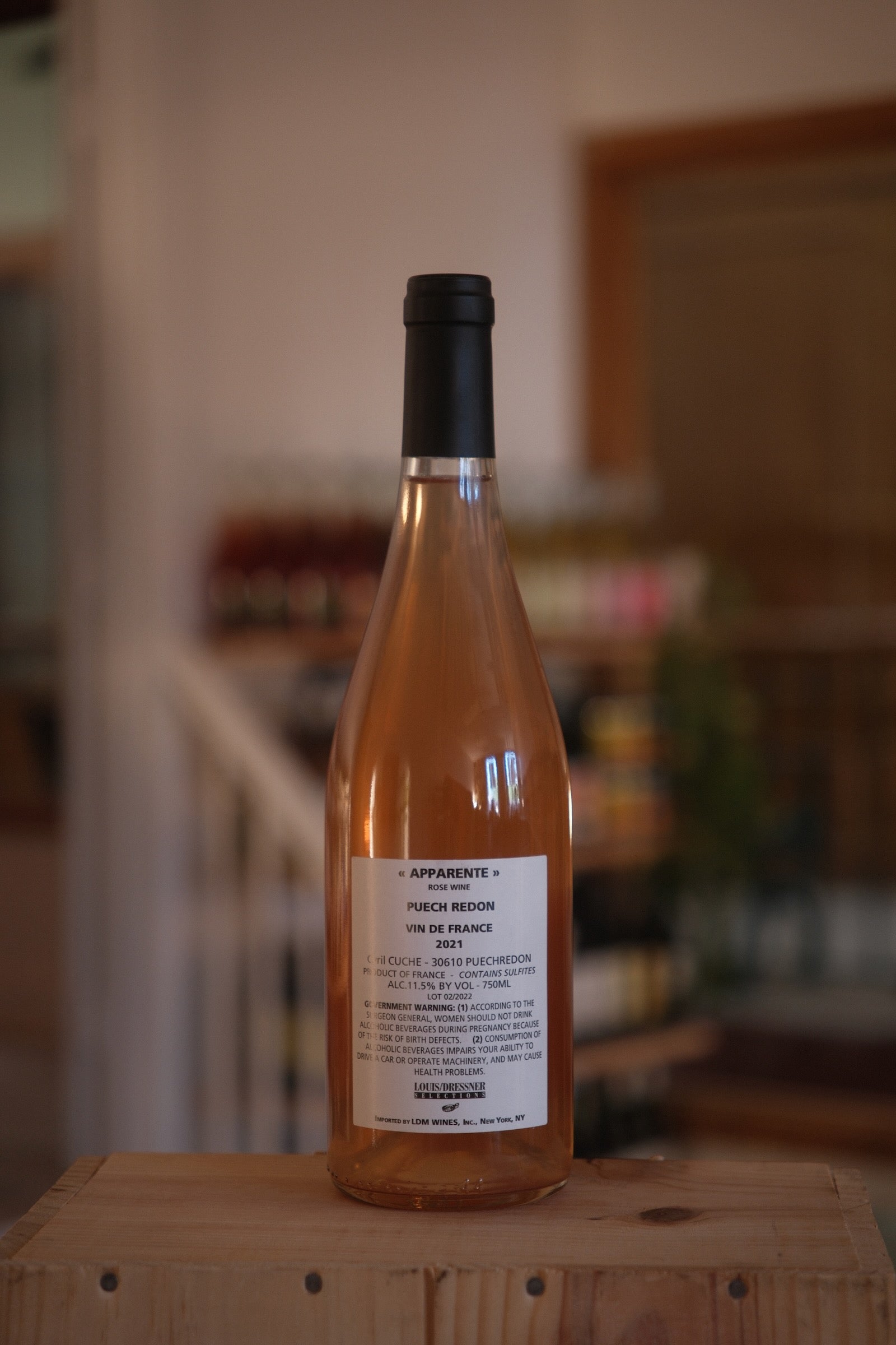 Puech Redon 'Apparente' VDF Rosé 2021