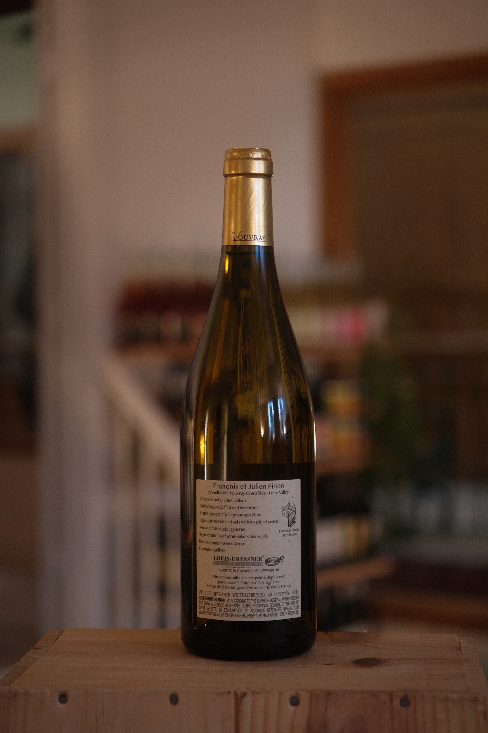 Domaine François et Julien Pinon Vouvray Sec 2023