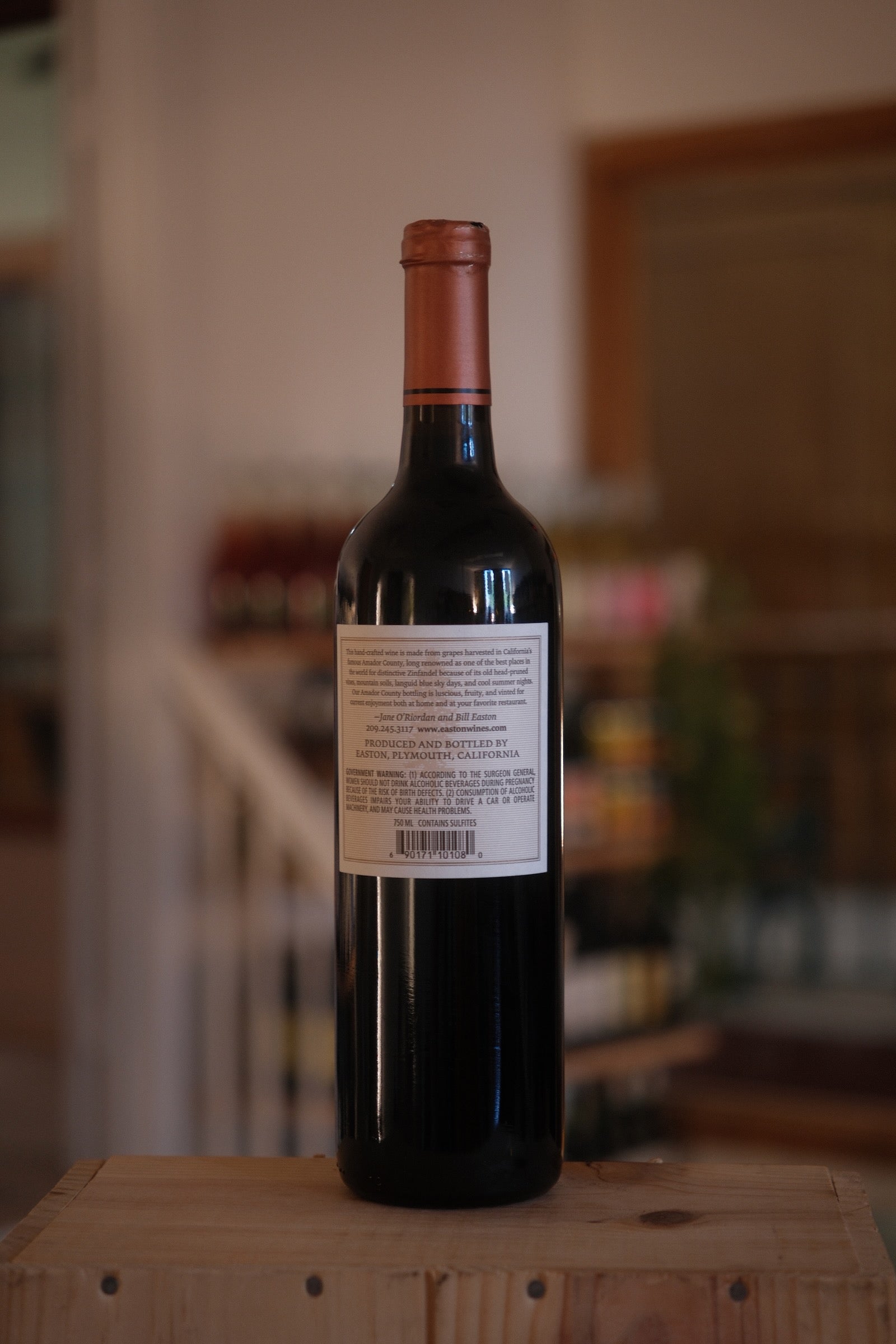 Easton Zinfandel, Amador County 2016