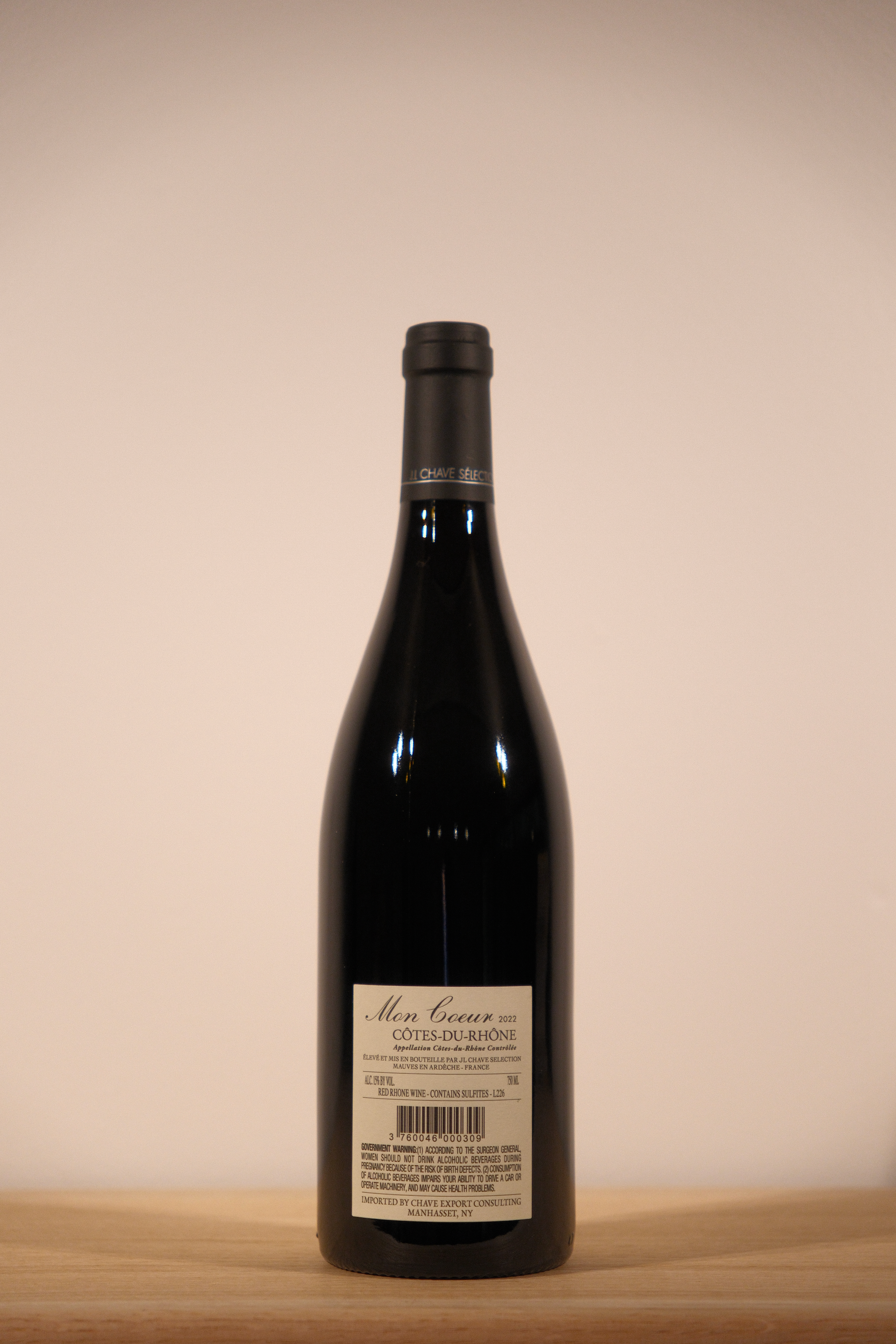 Jean-Louis Chave 'Mon Cœur' Côtes-du-Rhône 2022