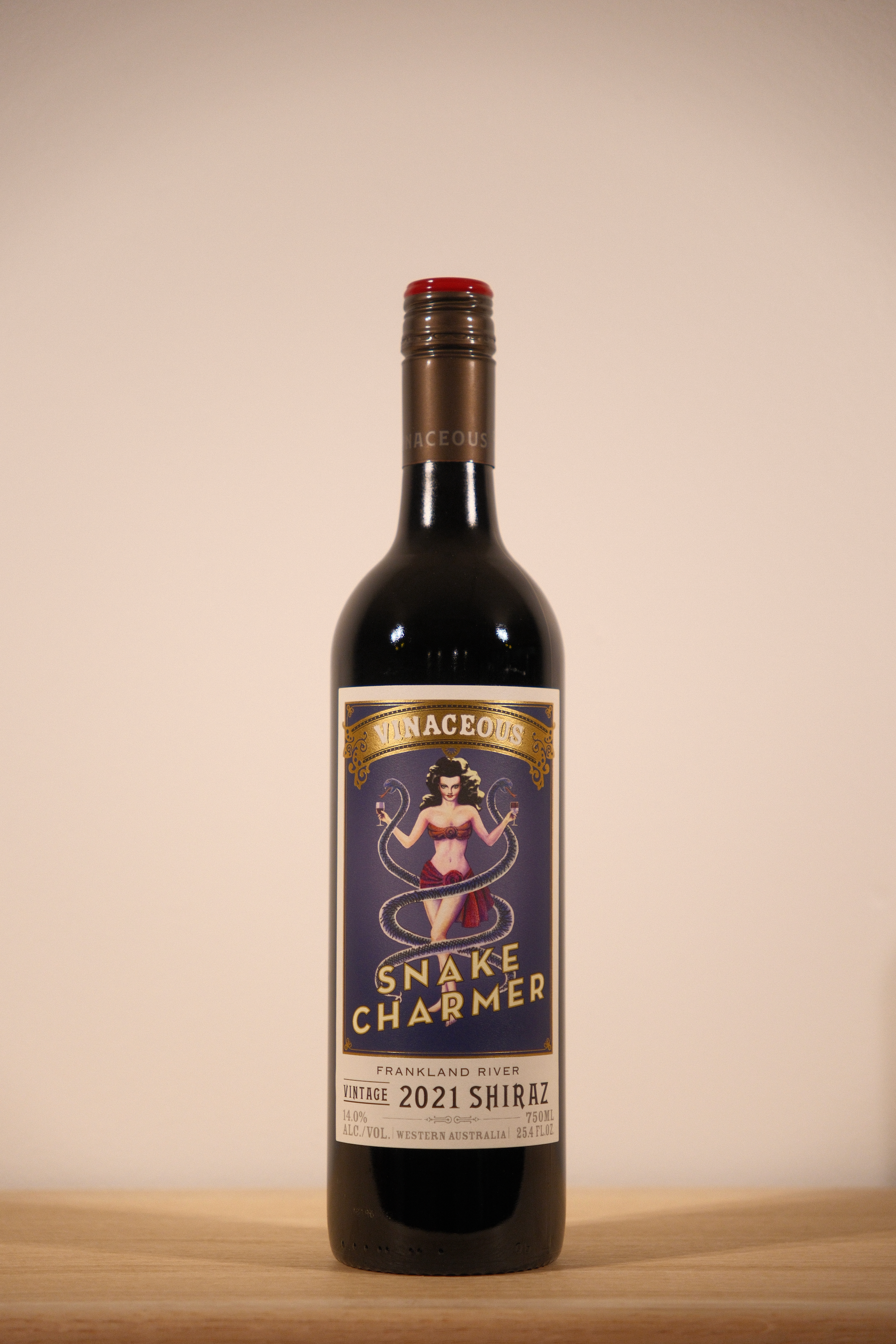 Vinaceous 'Snake Charmer' Shiraz 2021