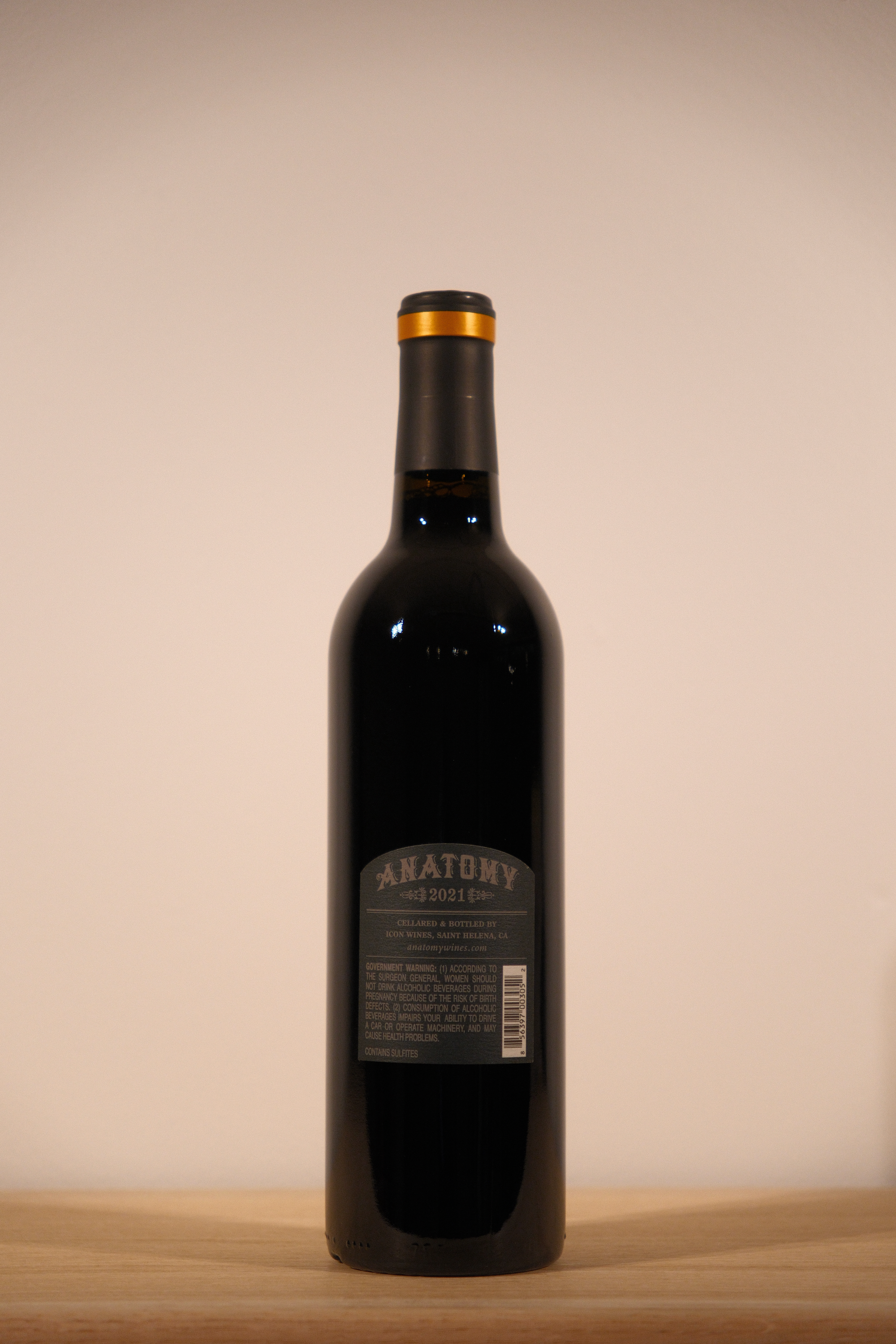 Anatomy Napa Cabernet Sauvignon 2022