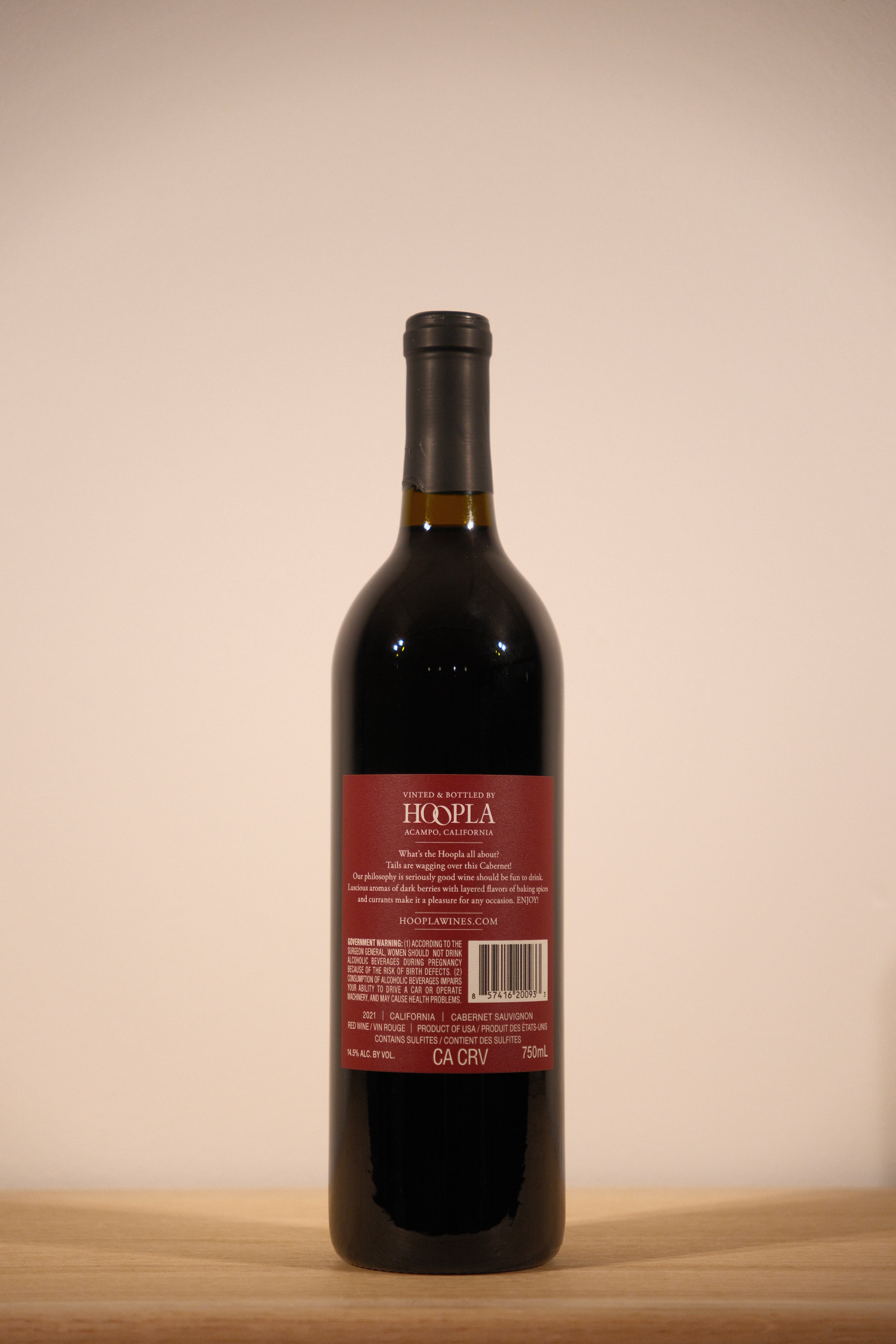 Hoopla Cabernet Sauvignon 2021