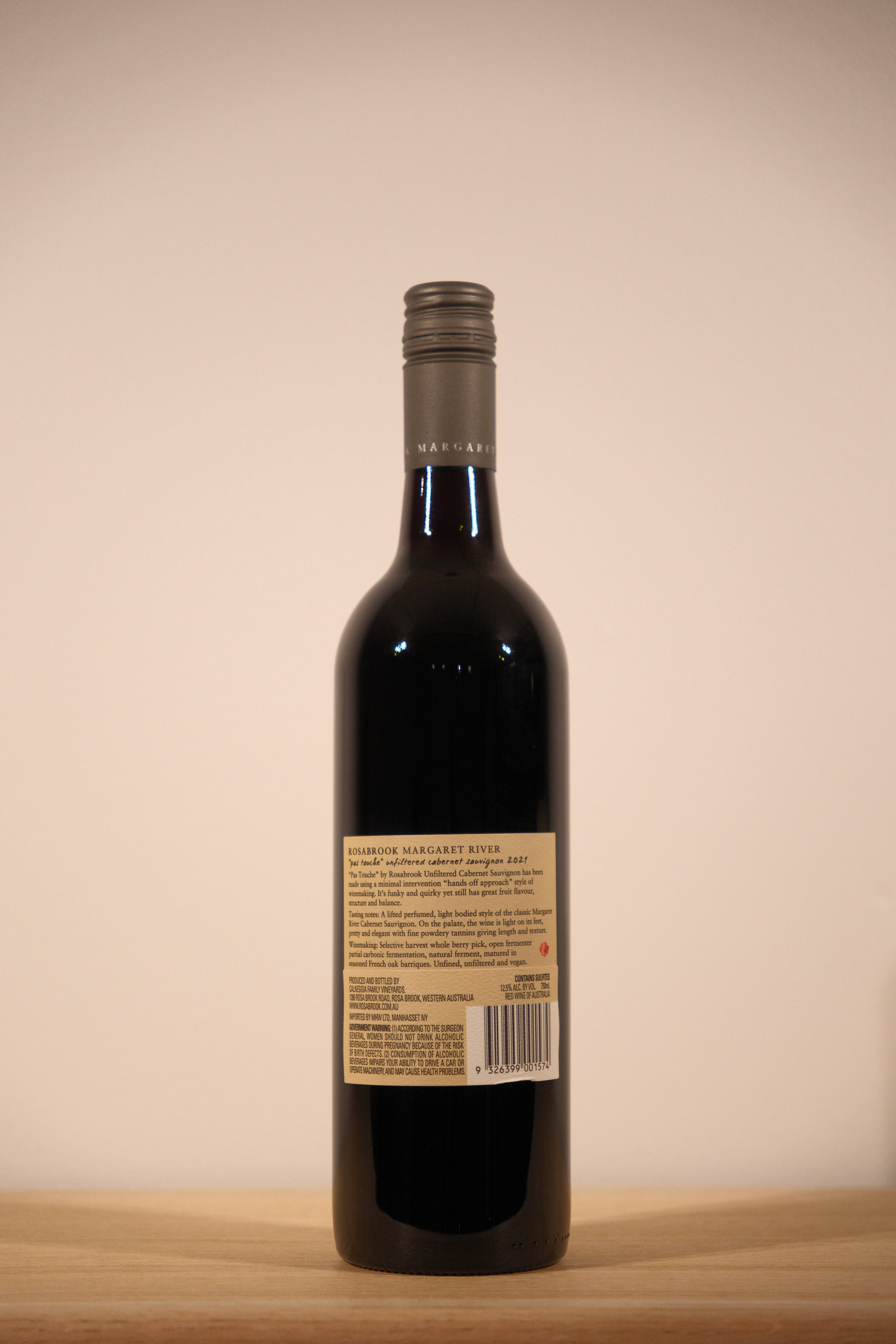 Rosabrook 'Pas Touche' Cabernet Sauvignon 2021