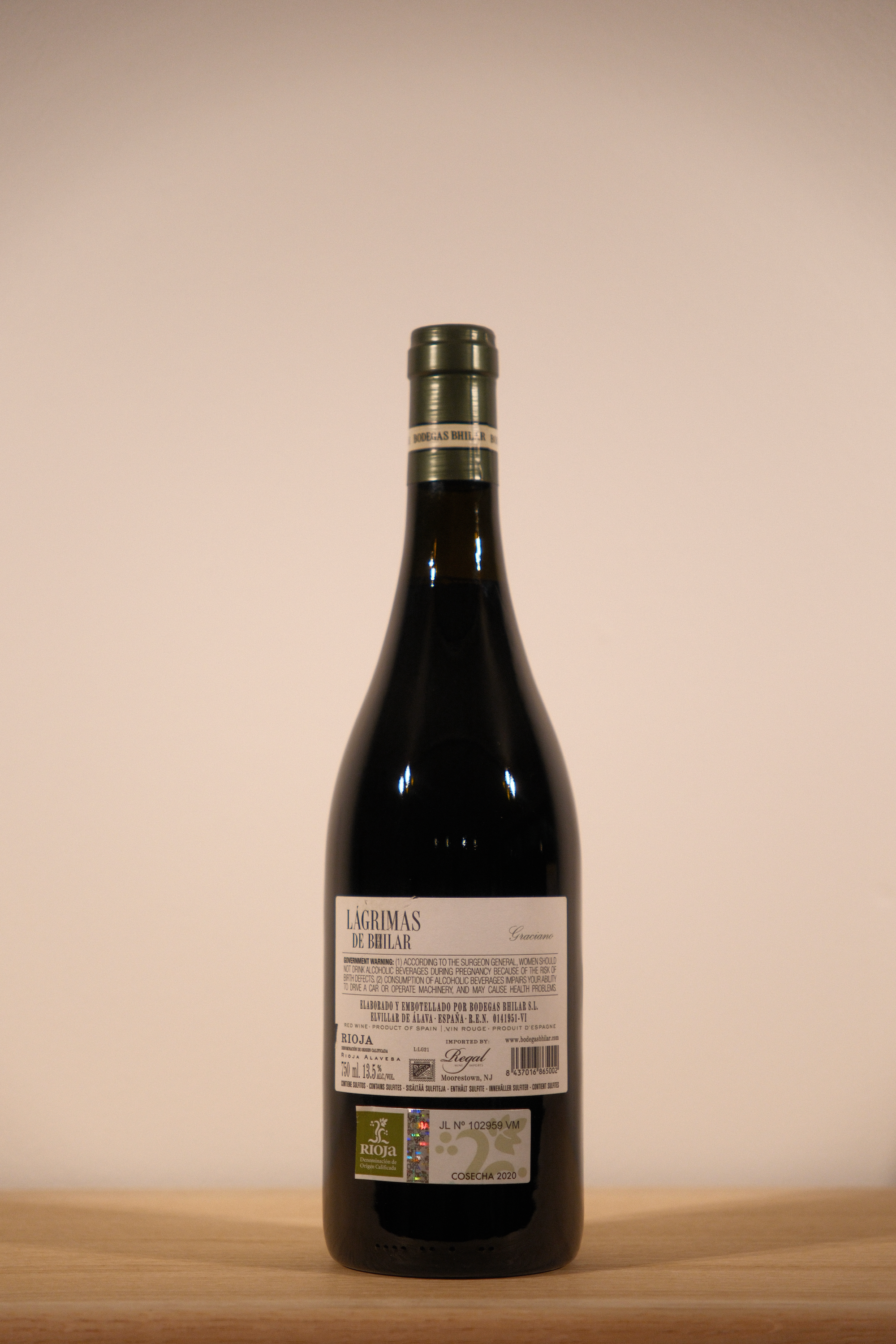 Bhilar 'Lagrimas de Bhilar' Graciano 2022