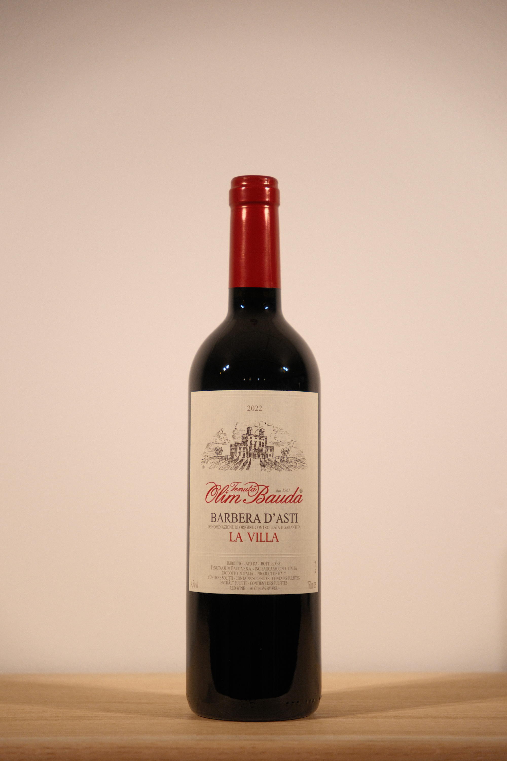 Olim Bauda 'La Villa' Barbera d'Asti 2022