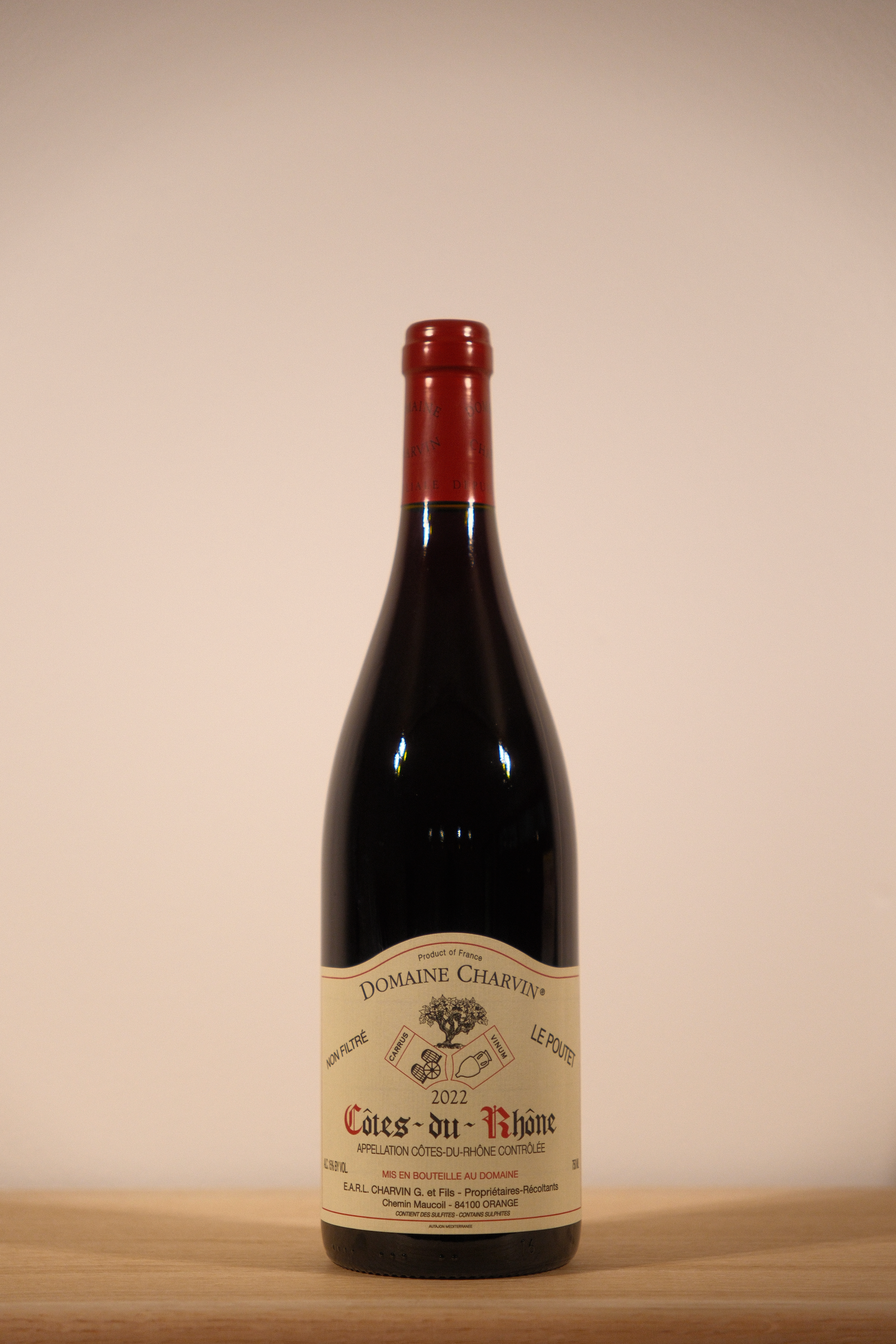 Domaine Charvin 'Poutet' Côtes-du-Rhône 2022