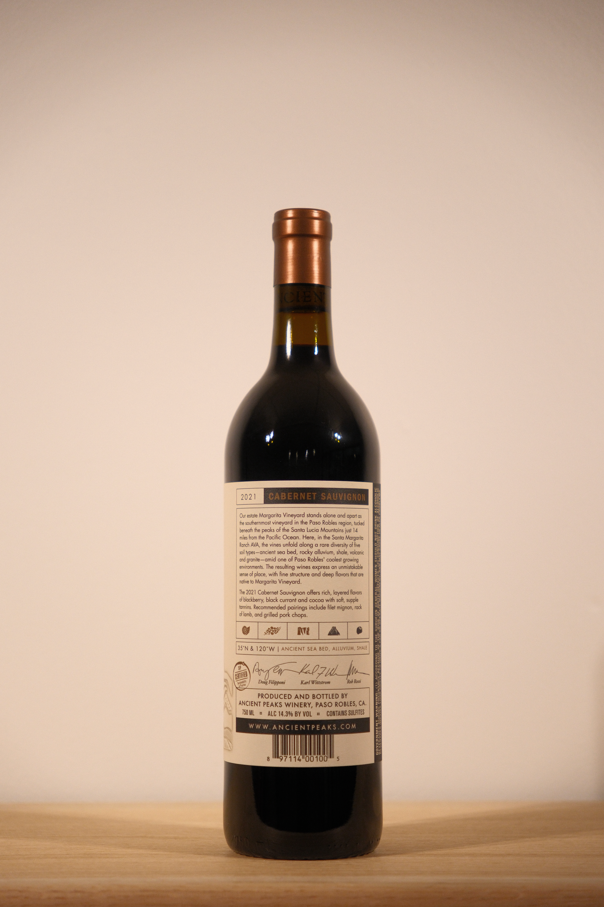 Ancient Peaks Cabernet Sauvignon 2021