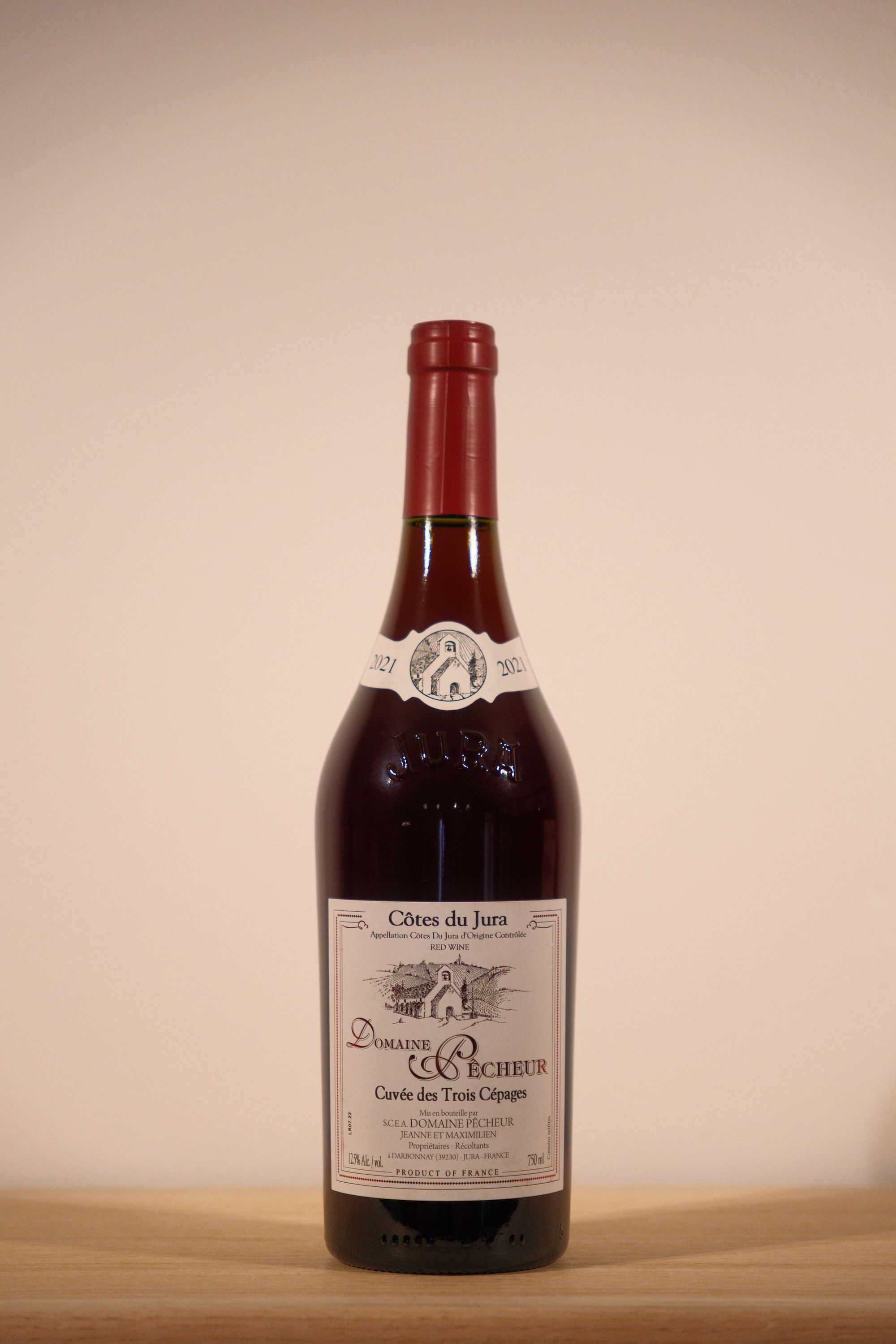 Domaine Pêcheur 'Cuvée Trois Cépages' Côtes du Jura 2021