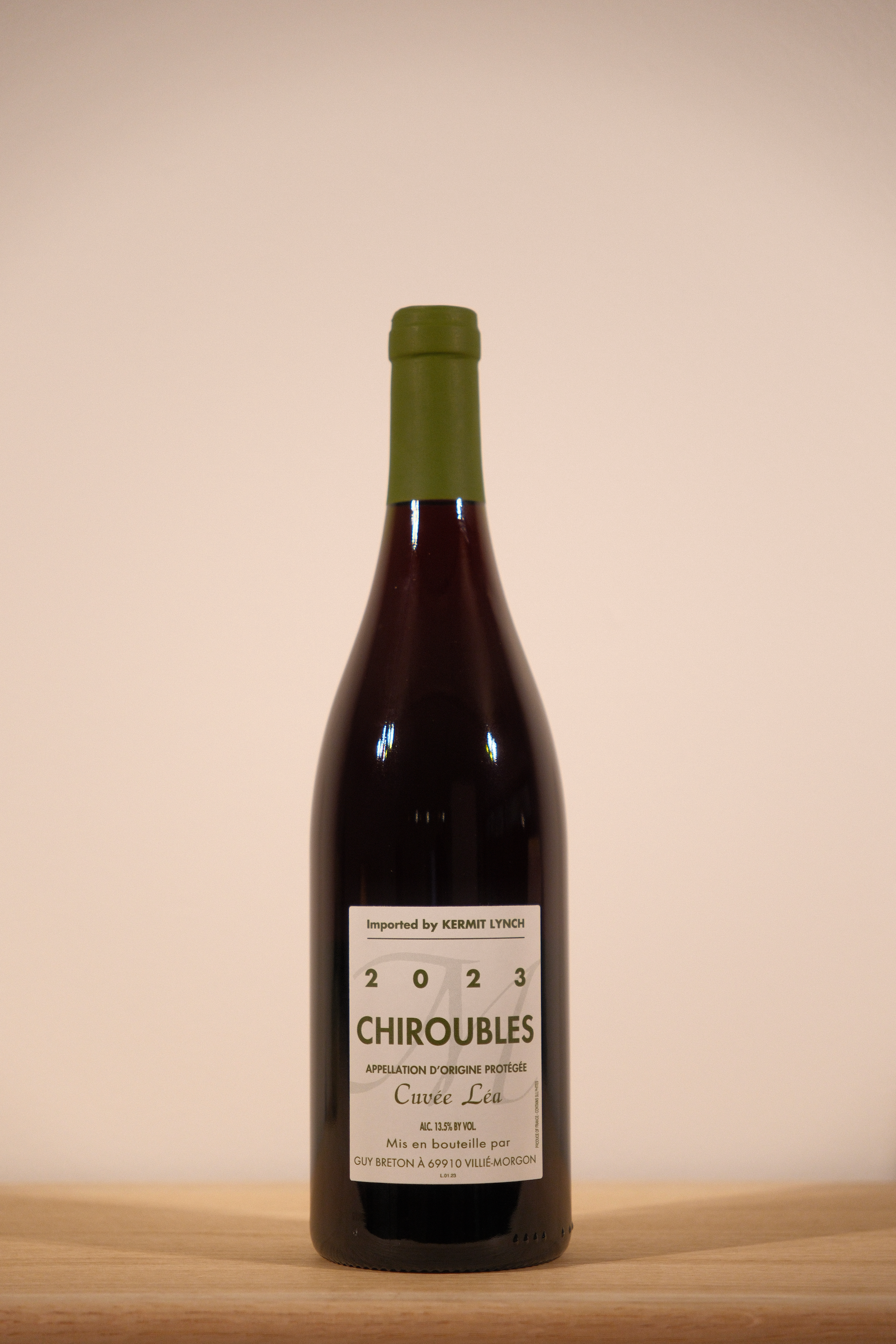 Guy Breton 'Cuvée Léa' Chiroubles Beaujolais 2023