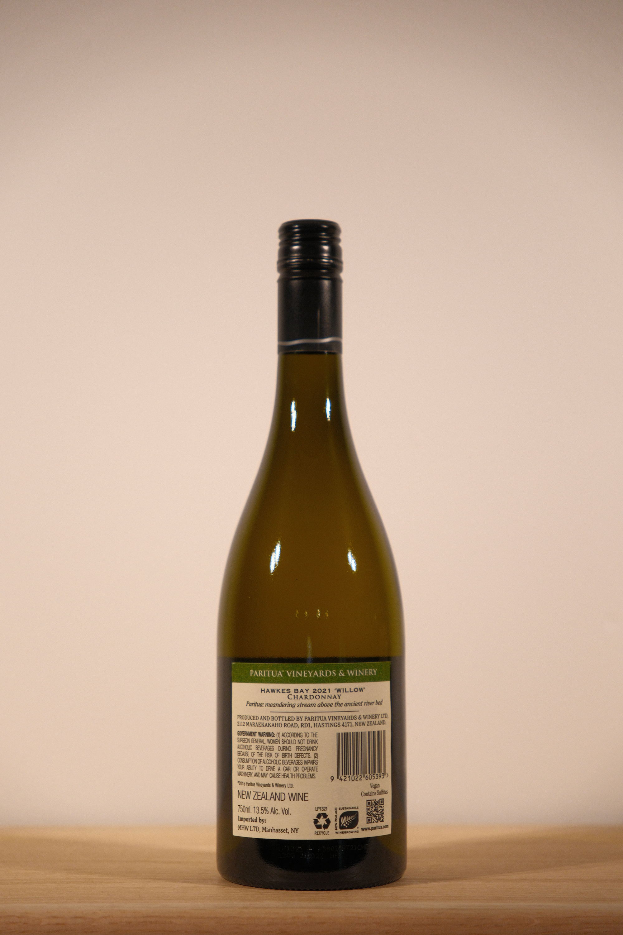 Paritua 'Willow' Chardonnay 2021