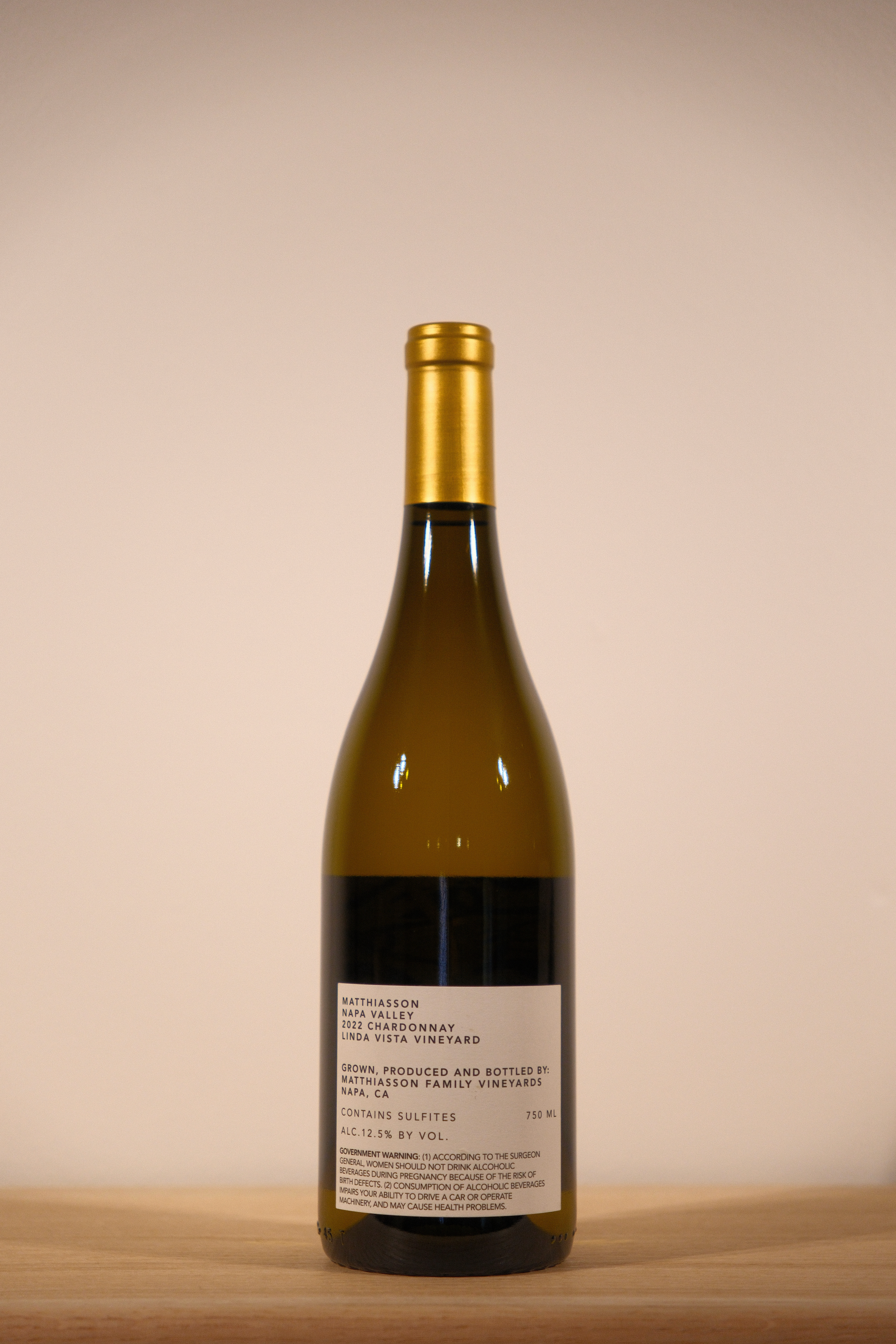 Matthiasson 'Linda Vista Vineyard' Napa Chardonnay 2022