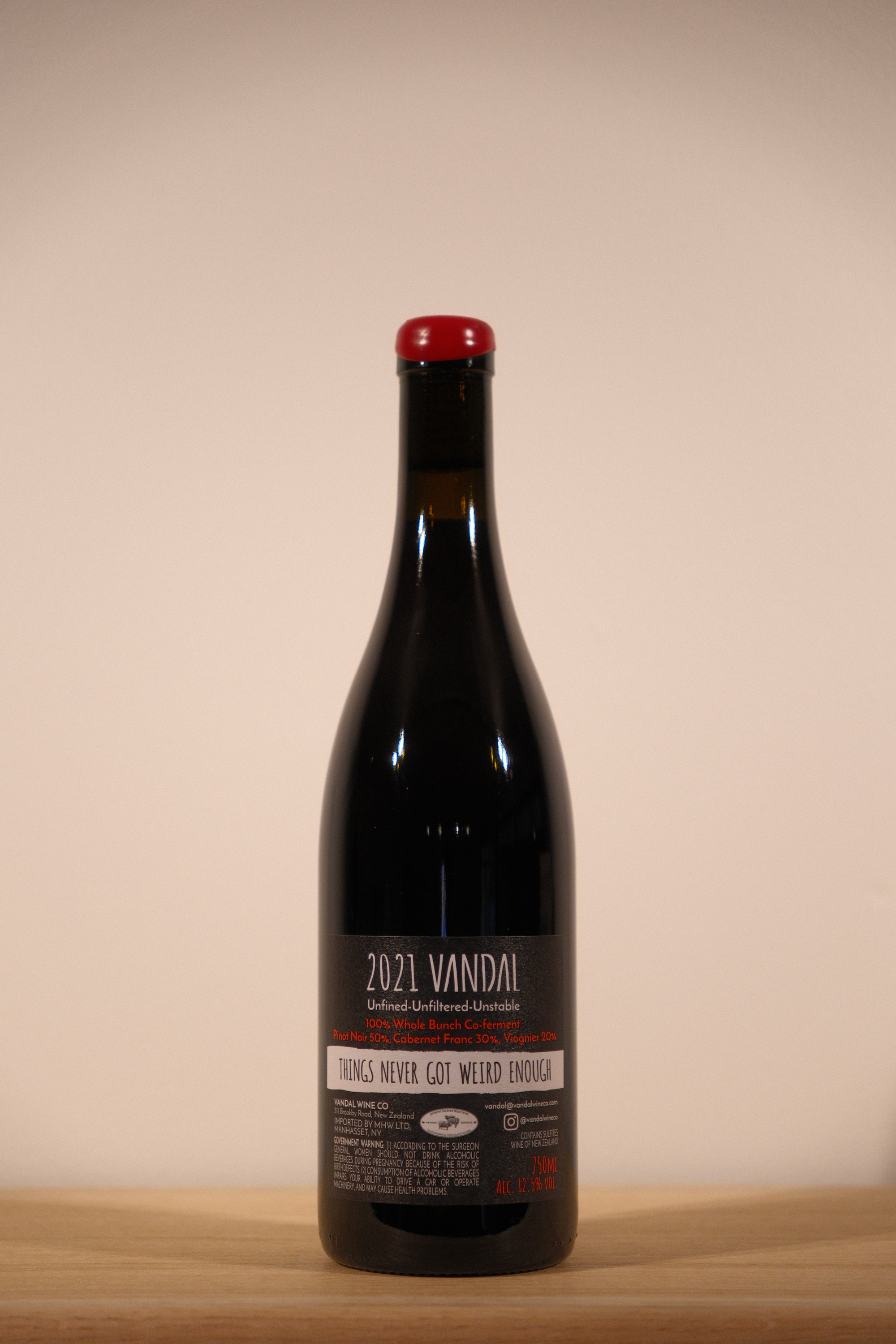 Vandal Wines 'Gonzo Combat' Rouge 2021