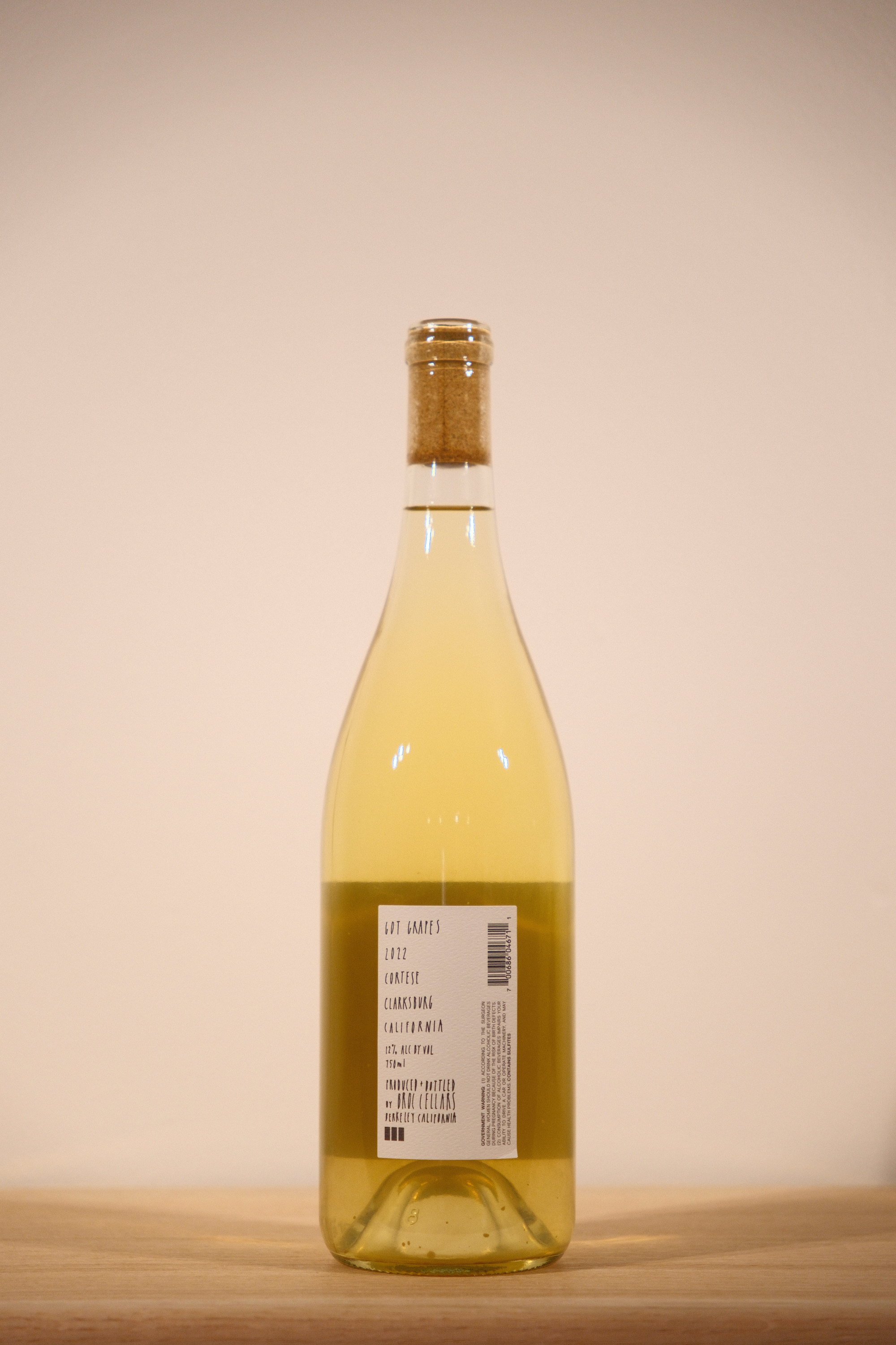 Broc Cellars 'Got Grapes' Mendocino White 2022