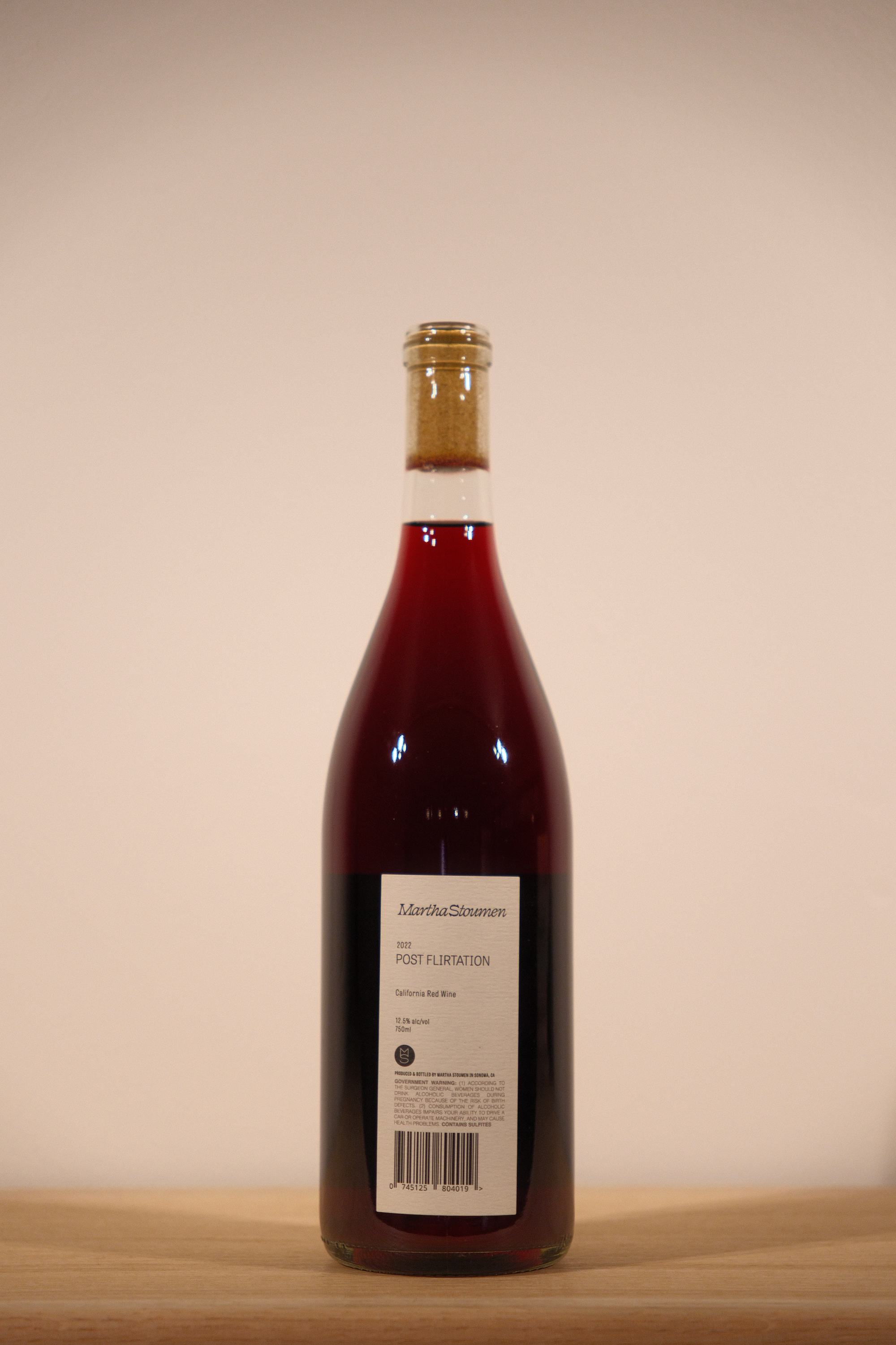 Martha Stoumen 'Post Flirtation' Red 2022