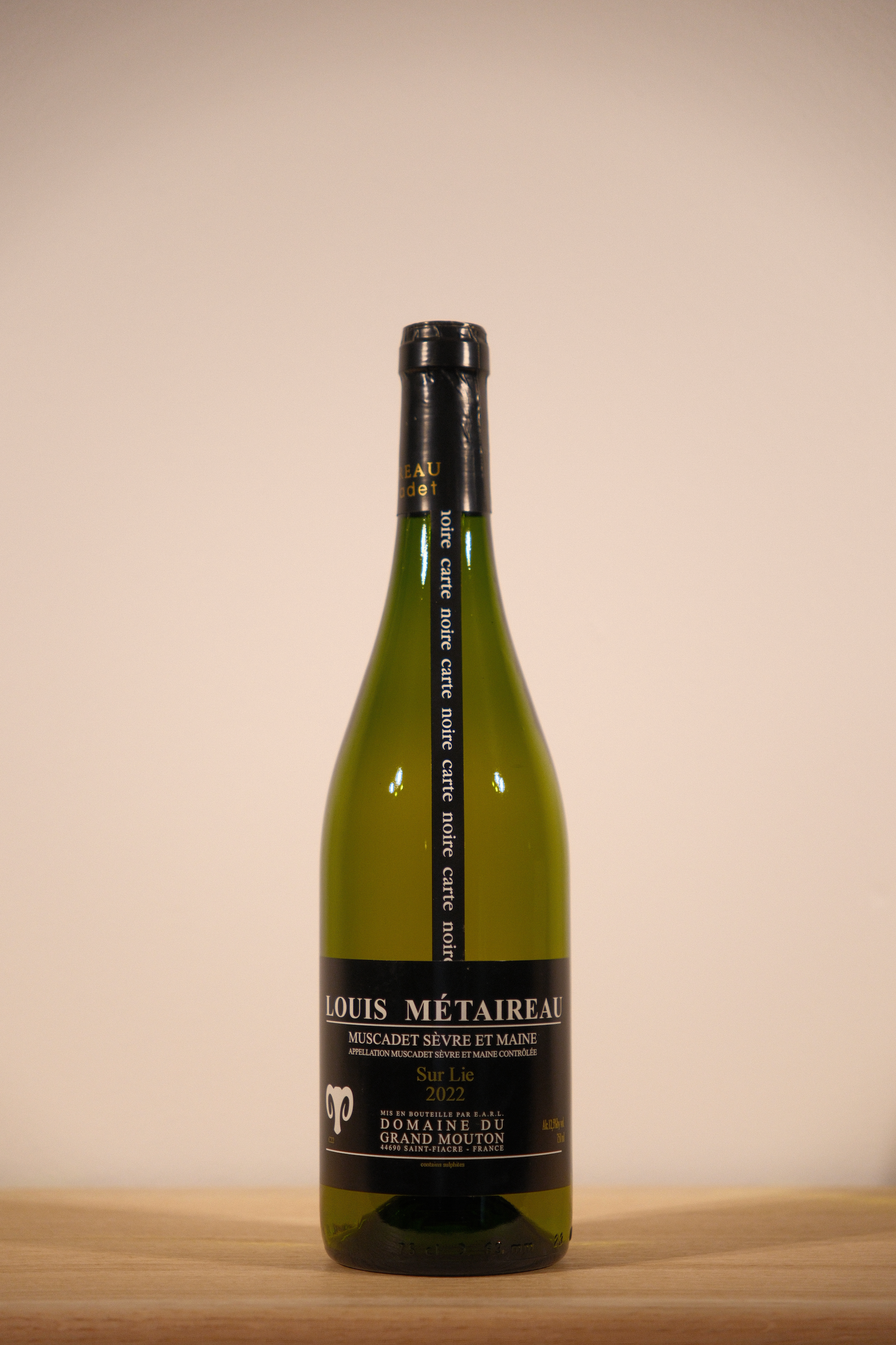 Louis Métaireau 'Black Label' Muscadet sur Lie 2022
