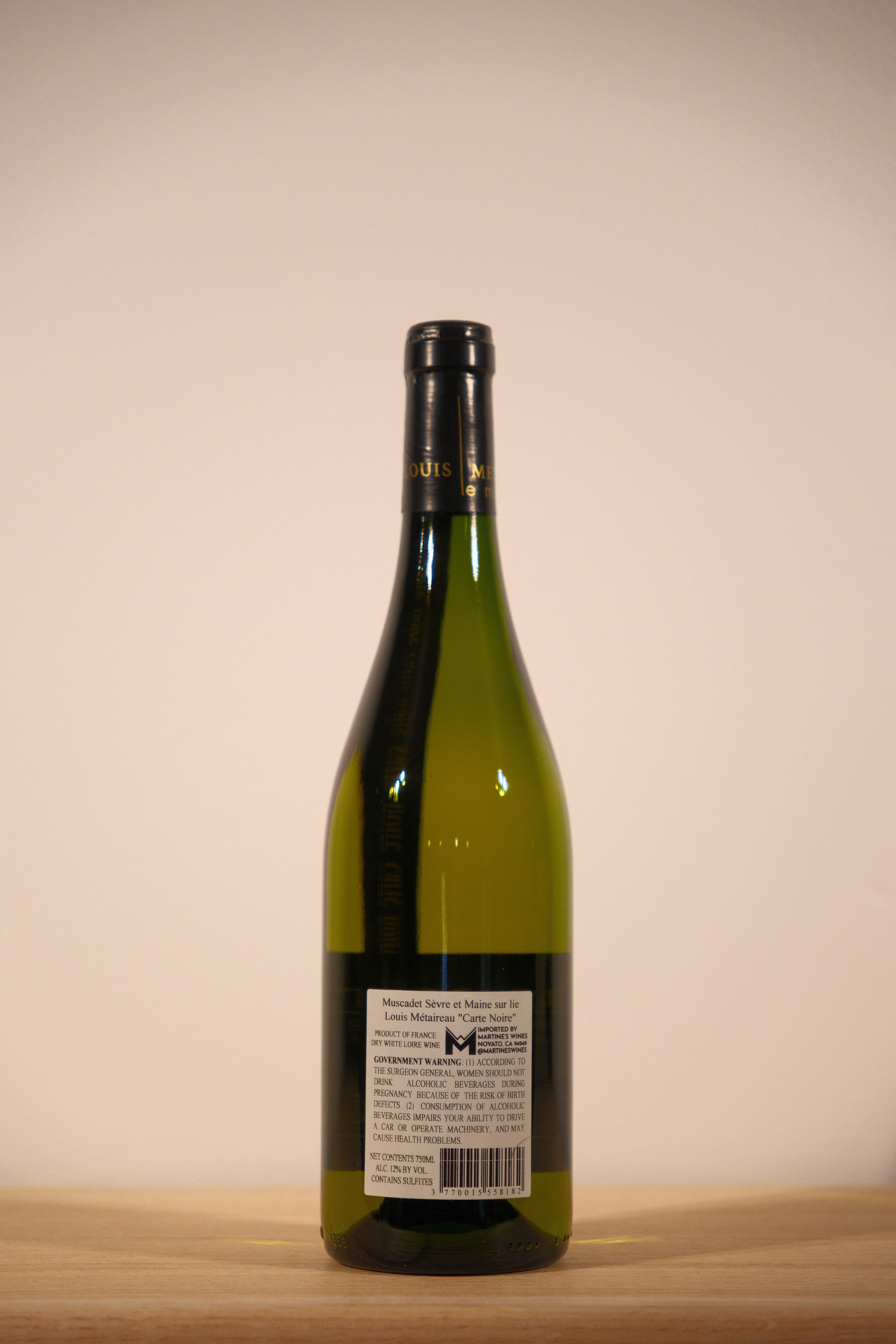 Louis Métaireau 'Black Label' Muscadet sur Lie 2022