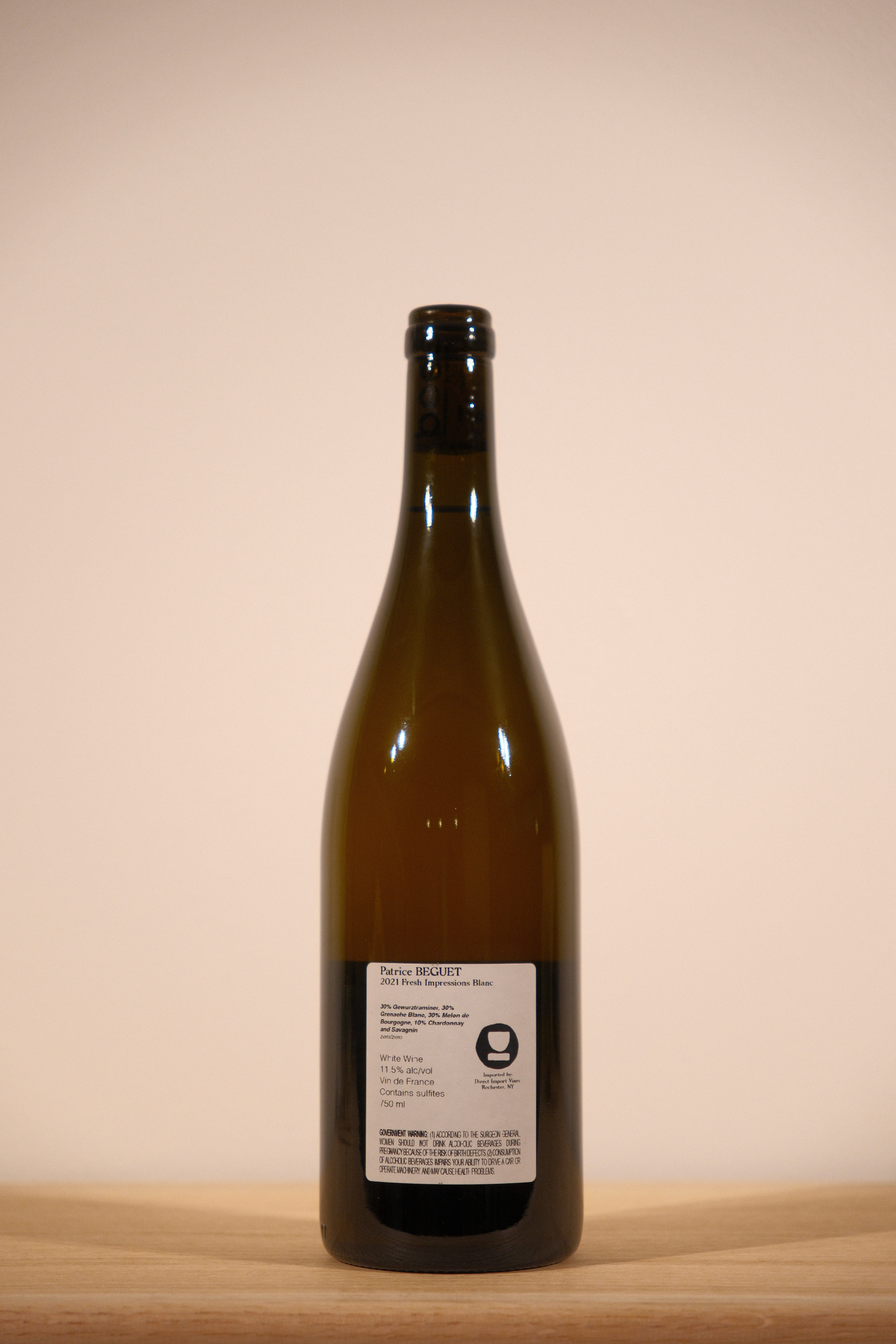 Domaine Hughes-Beguet Patrice Béquet 'Fresh Impressions' Blanc 2021