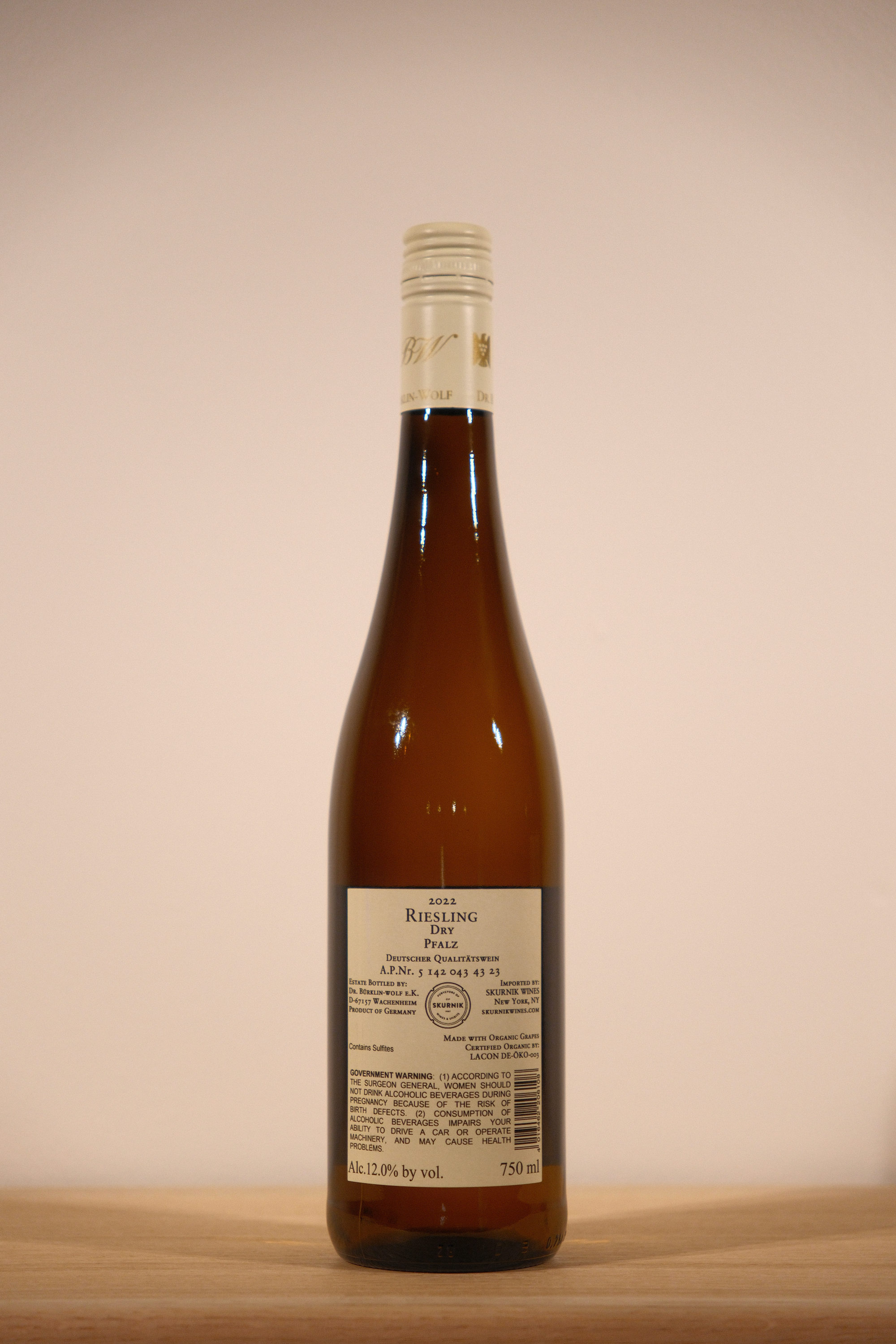 Dr. Bürklin-Wolf Estate Trocken Riesling 2022