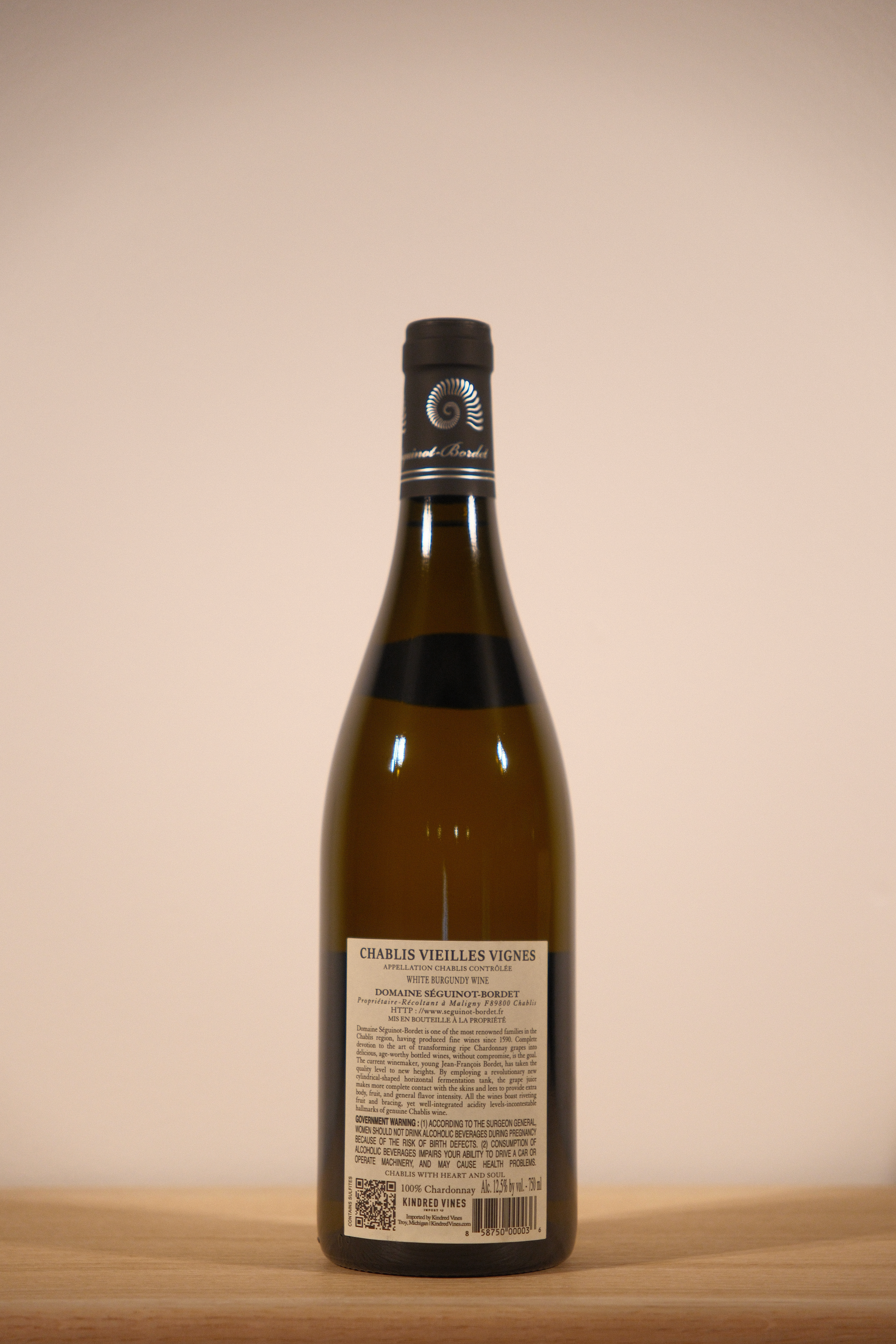 Domaine Séguinot-Bordet Chablis 'Vieilles Vignes' 2023