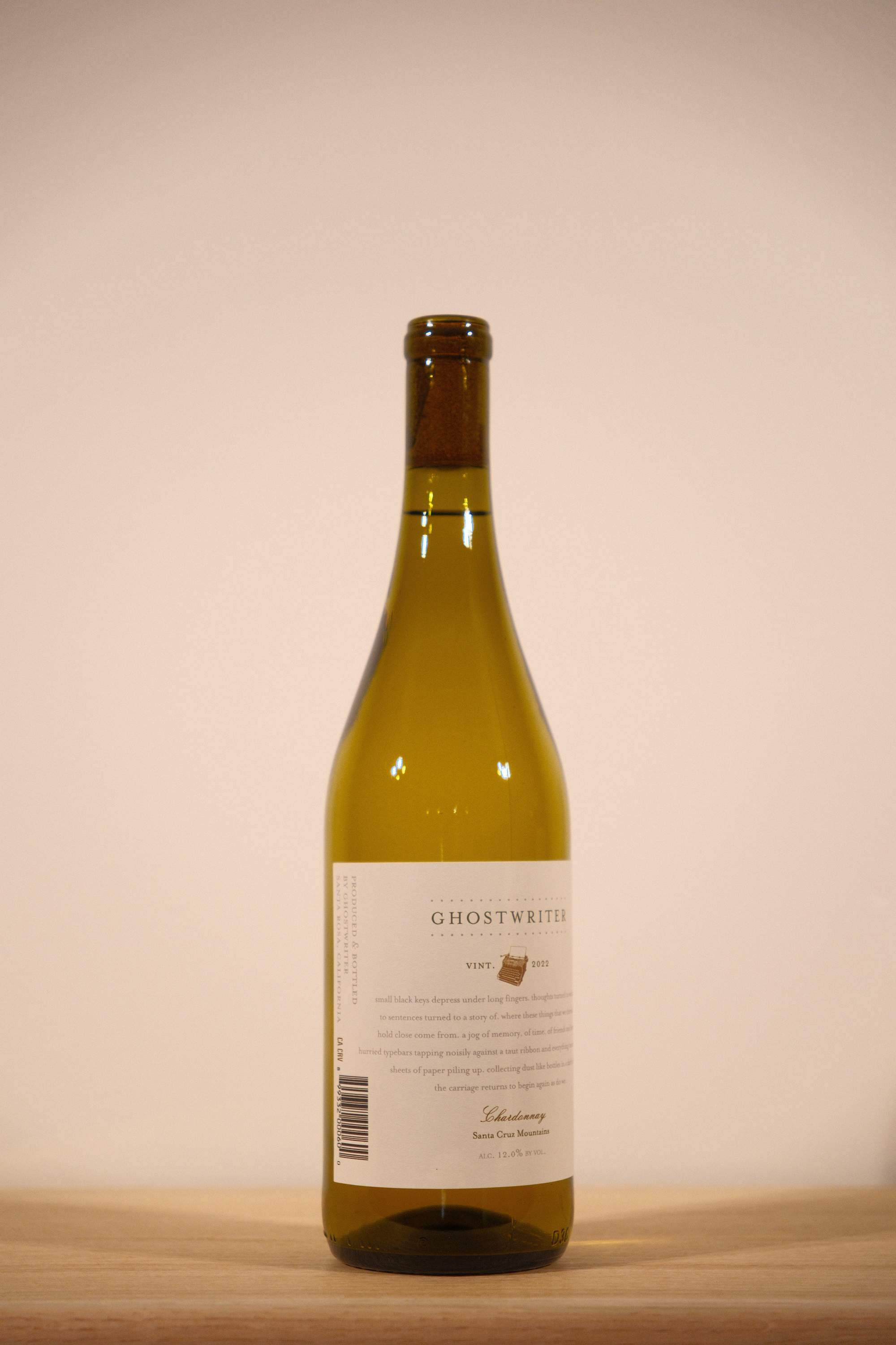 Ghostwriter Chardonnay 2022