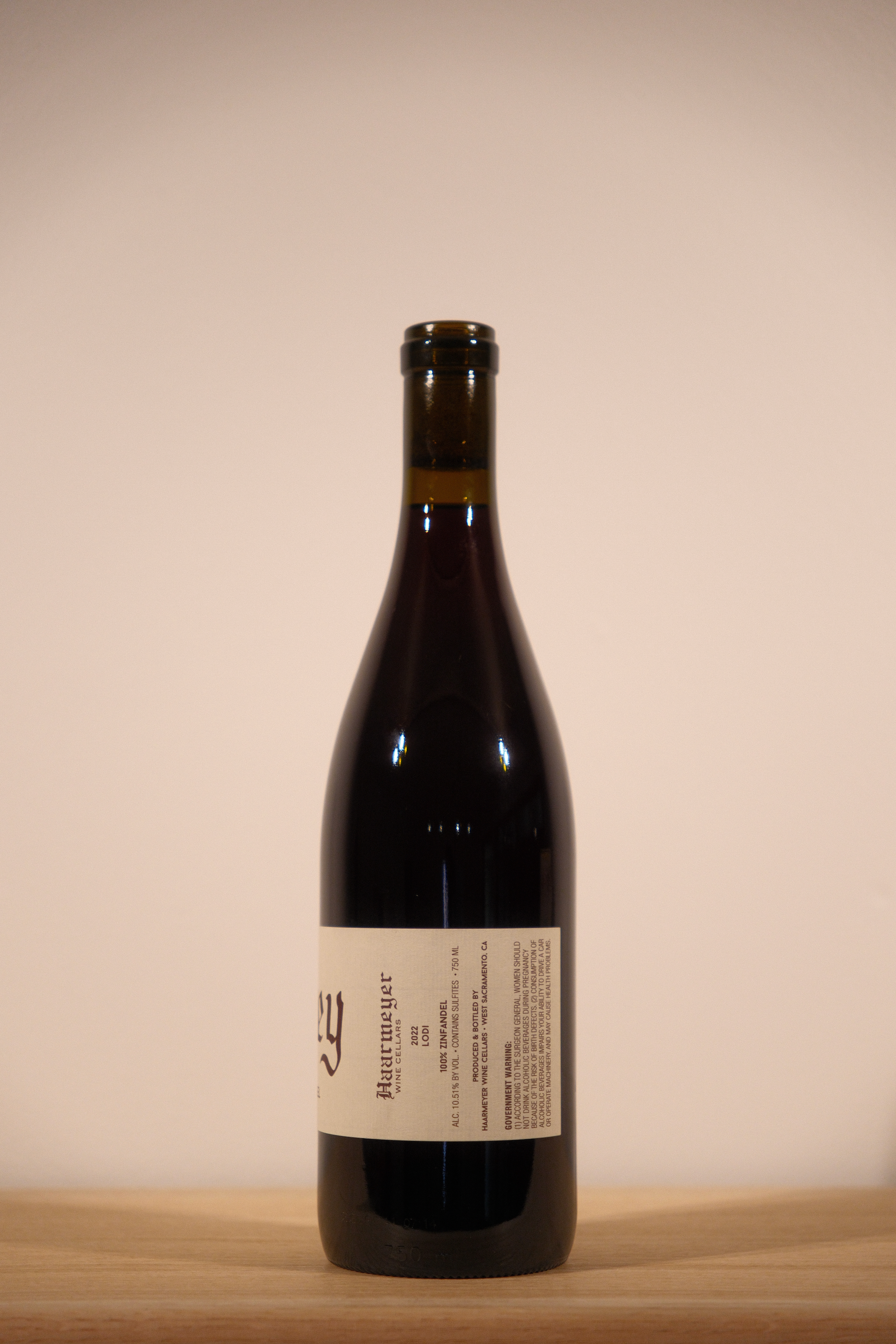 Haarmeyer St. Rey 'SRV' Zinfandel 2022