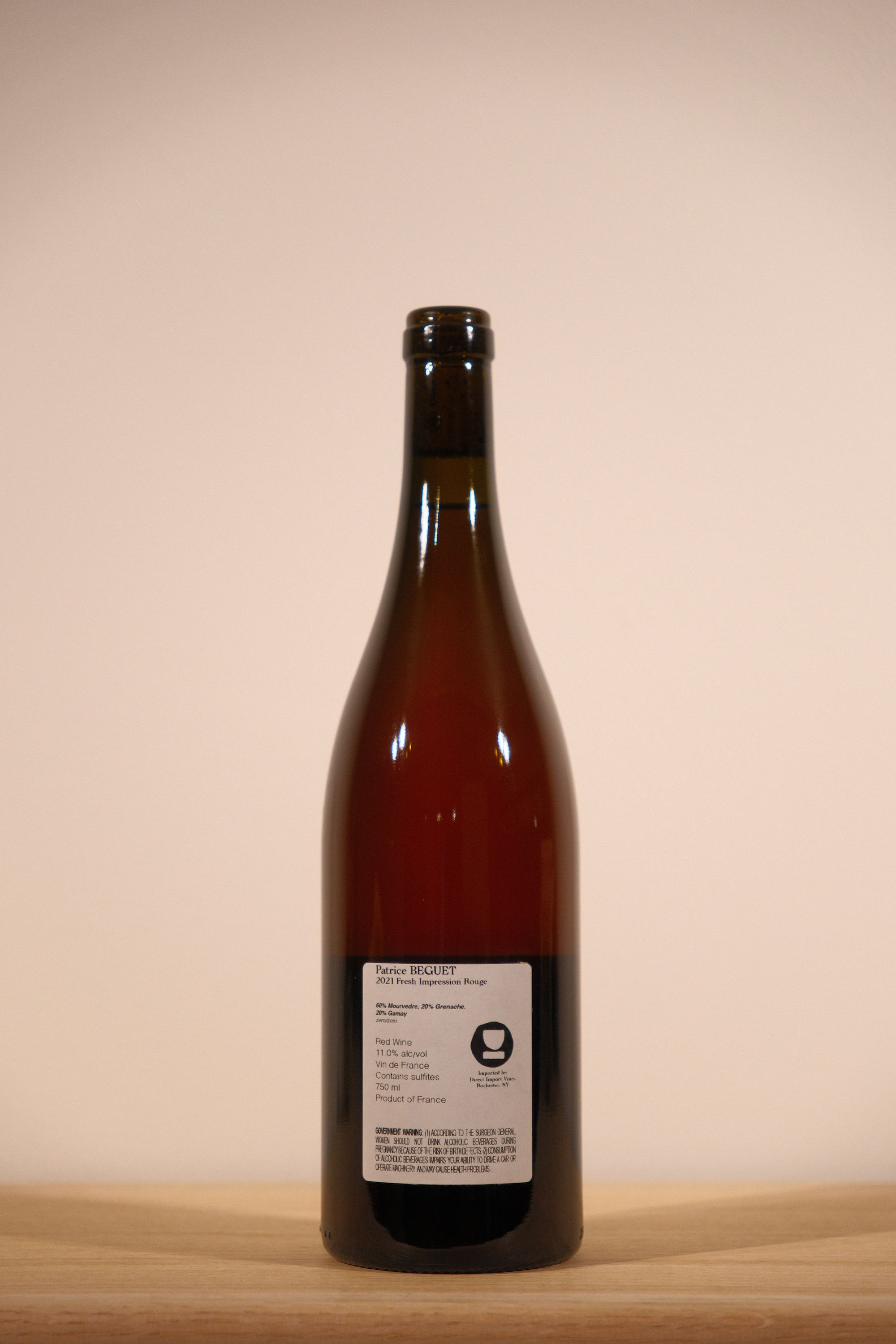 Domaine Hughes-Beguet Patrice Béquet 'Fresh Impressions' Rouge 2021