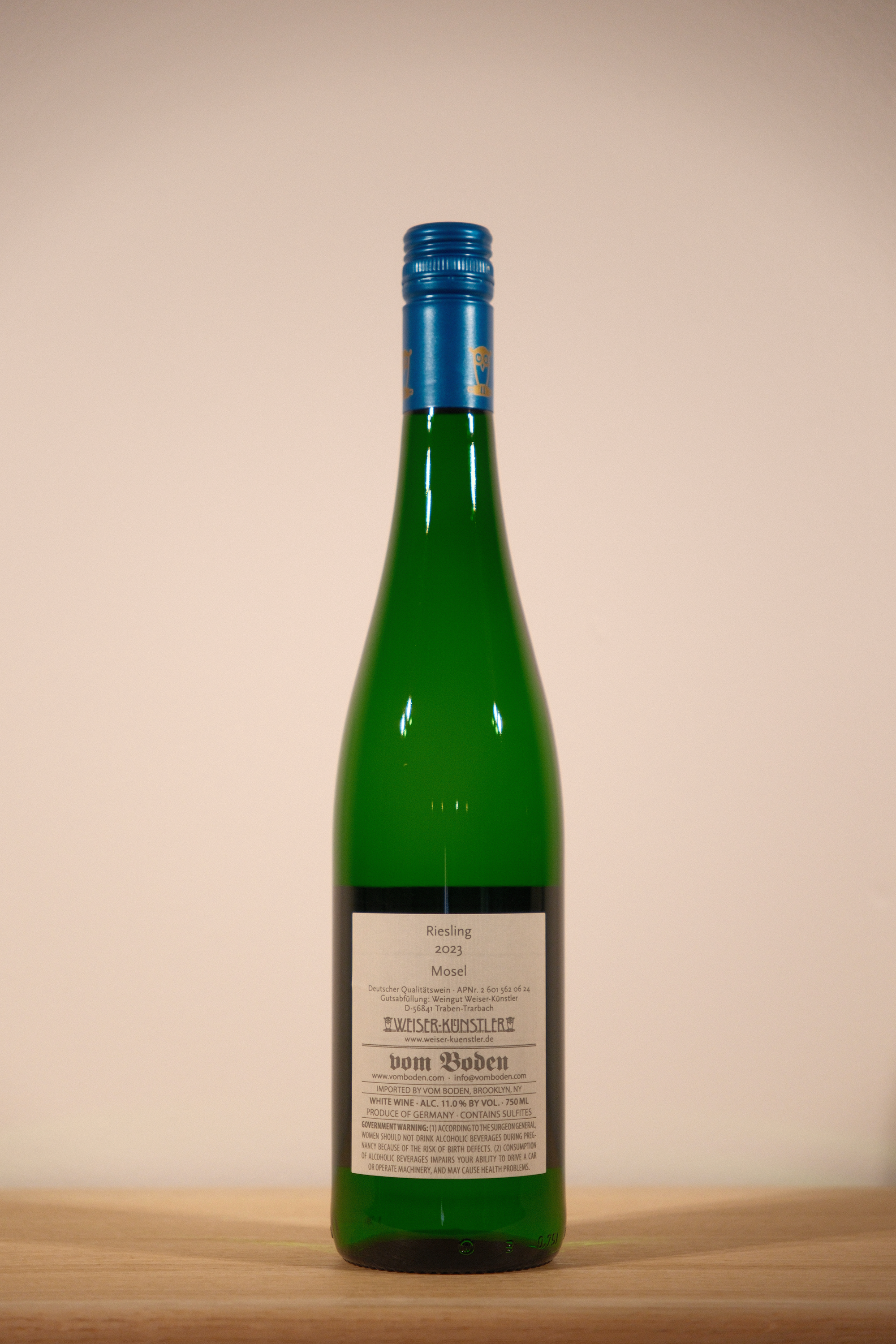 Weiser-Kunstler Riesling Feinherb 2023