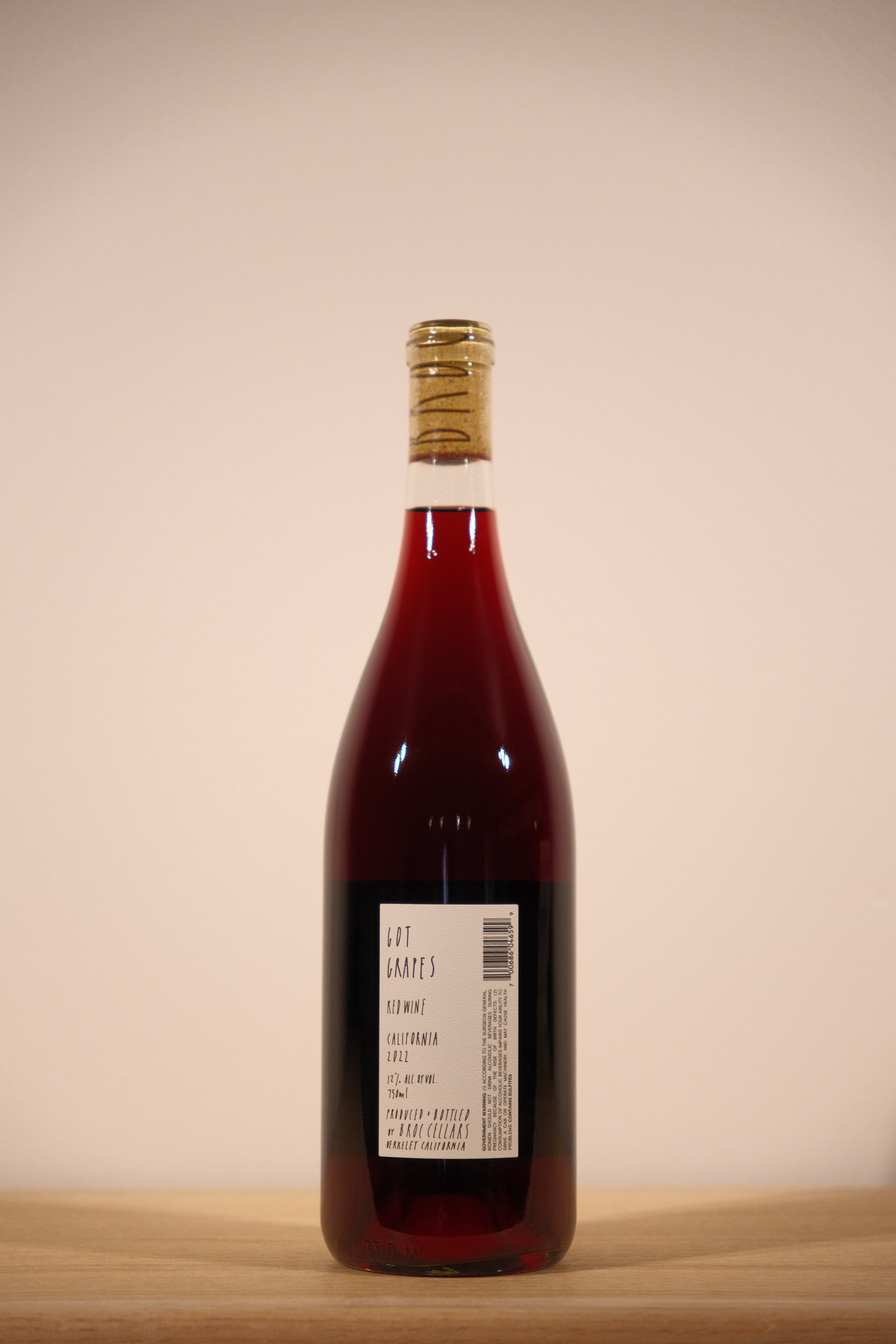 Broc Cellars 'Got Grapes' Mendocino Red Blend 2022