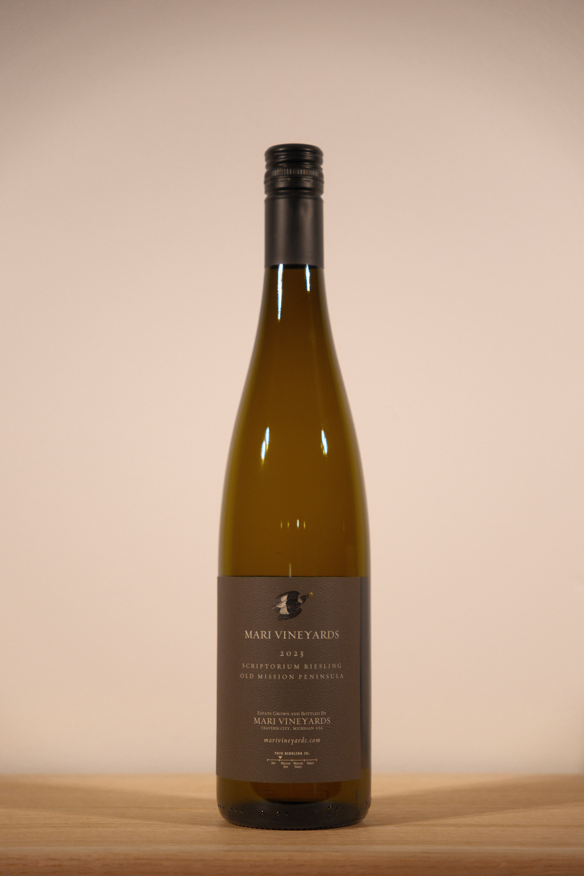 Mari Vineyards 'Scriptorium' Riesling Old Mission 2023