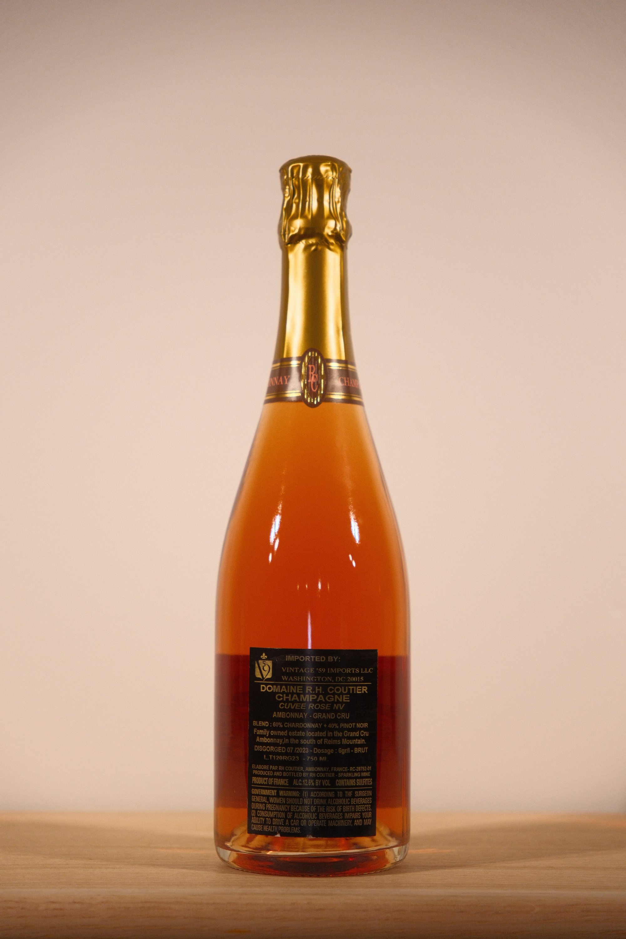 R.H. Coutier Brut Rosé Grand Cru NV