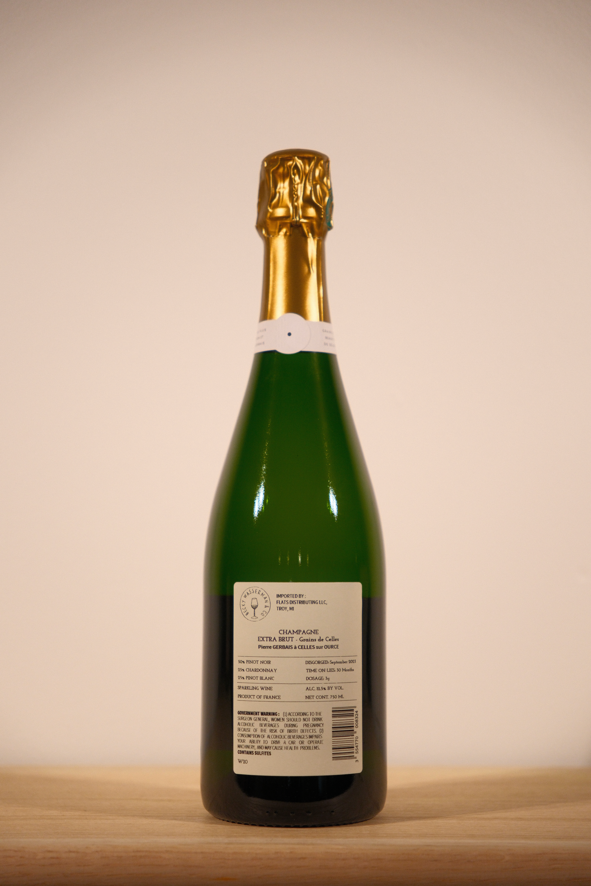 Pierre Gerbais 'Grains de Celles 'Champagne Extra Brut NV
