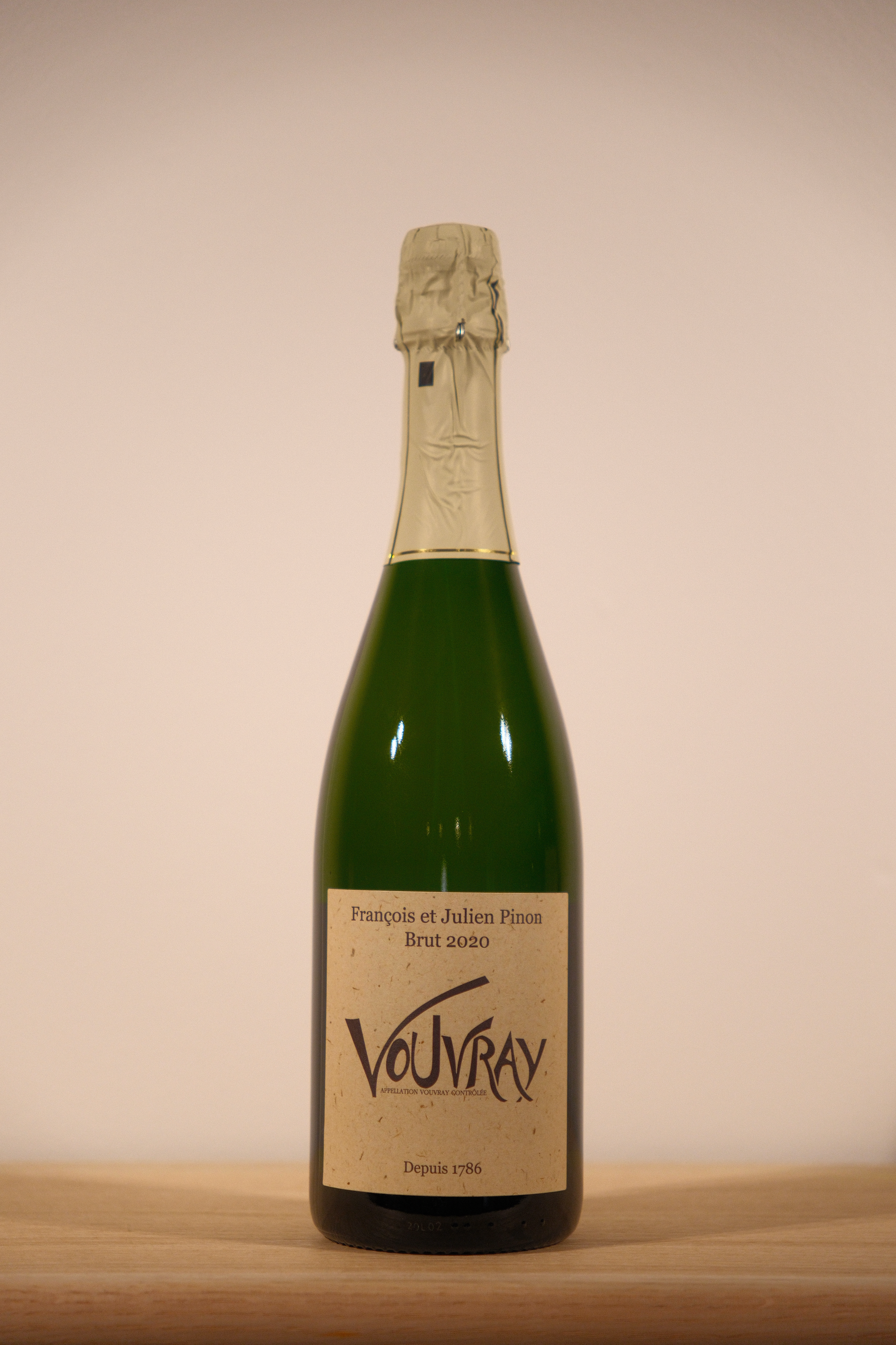 Domaine François et Julien Pinon Vouvray Brut Blanc 2020