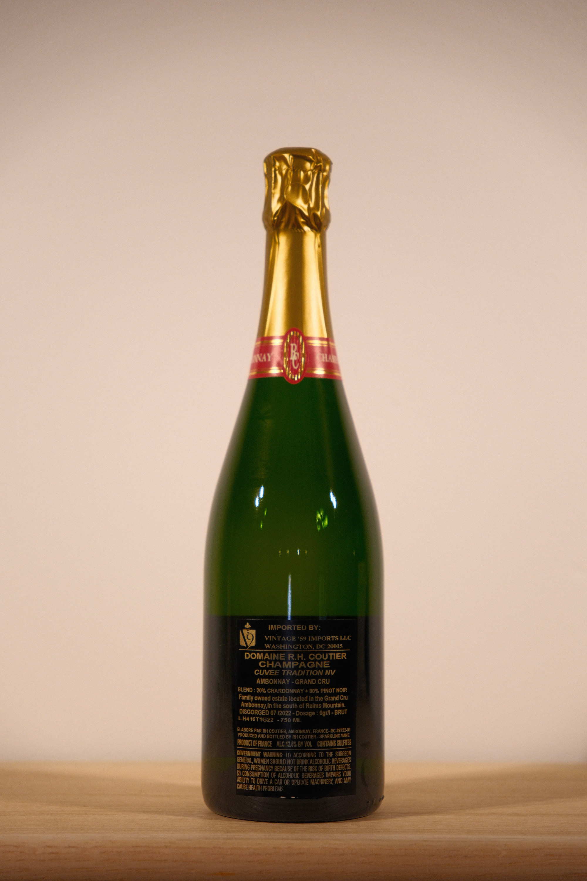 R.H. Coutier Brut Tradition Grand Cru NV
