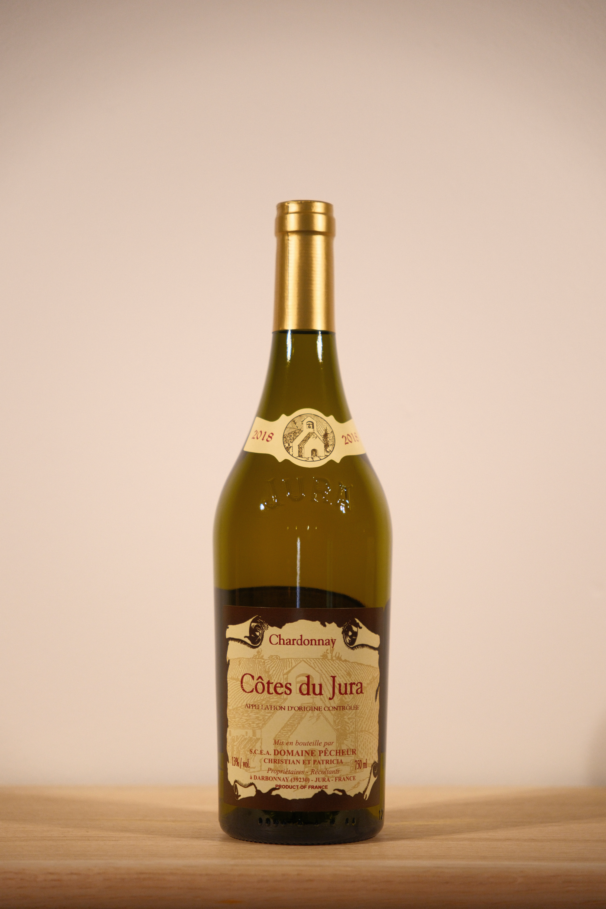 Domaine Pêcheur Côtes du Jura Chardonnay 2018