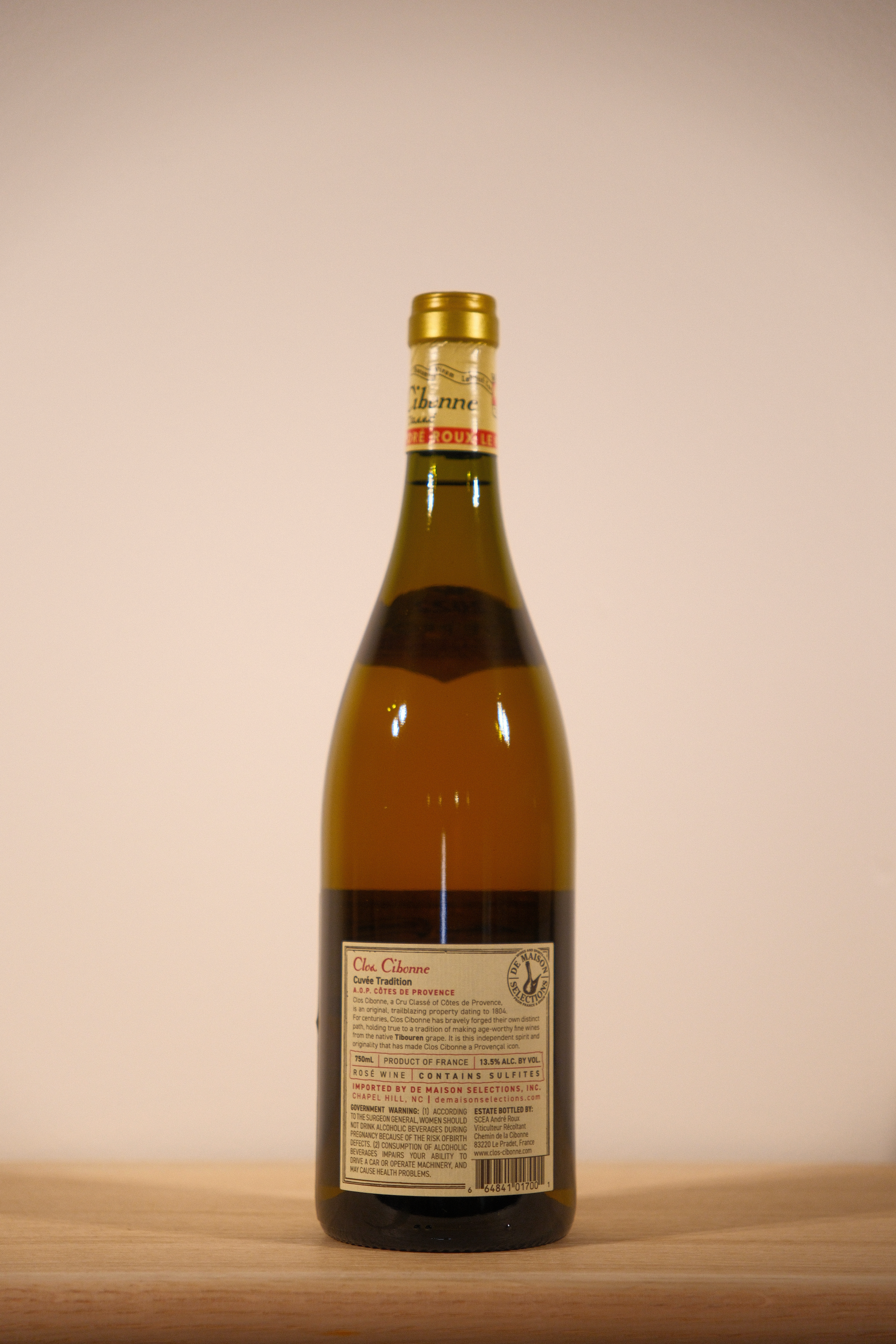 Clos Cibonne 'Cuvée Tradition' Rosé 2022