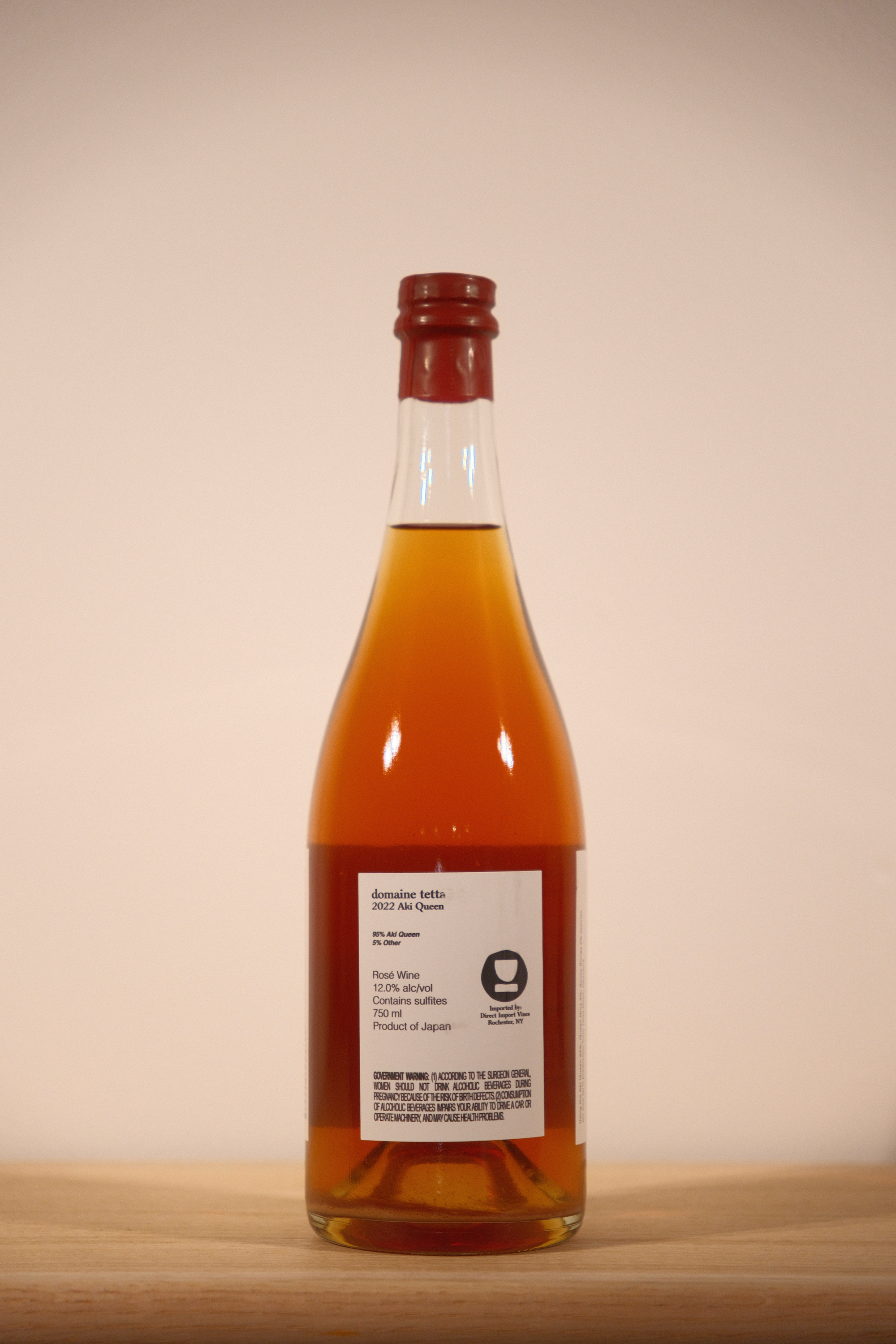 Domaine Tetta 'Aki Queen' Macéré Rosé 2022