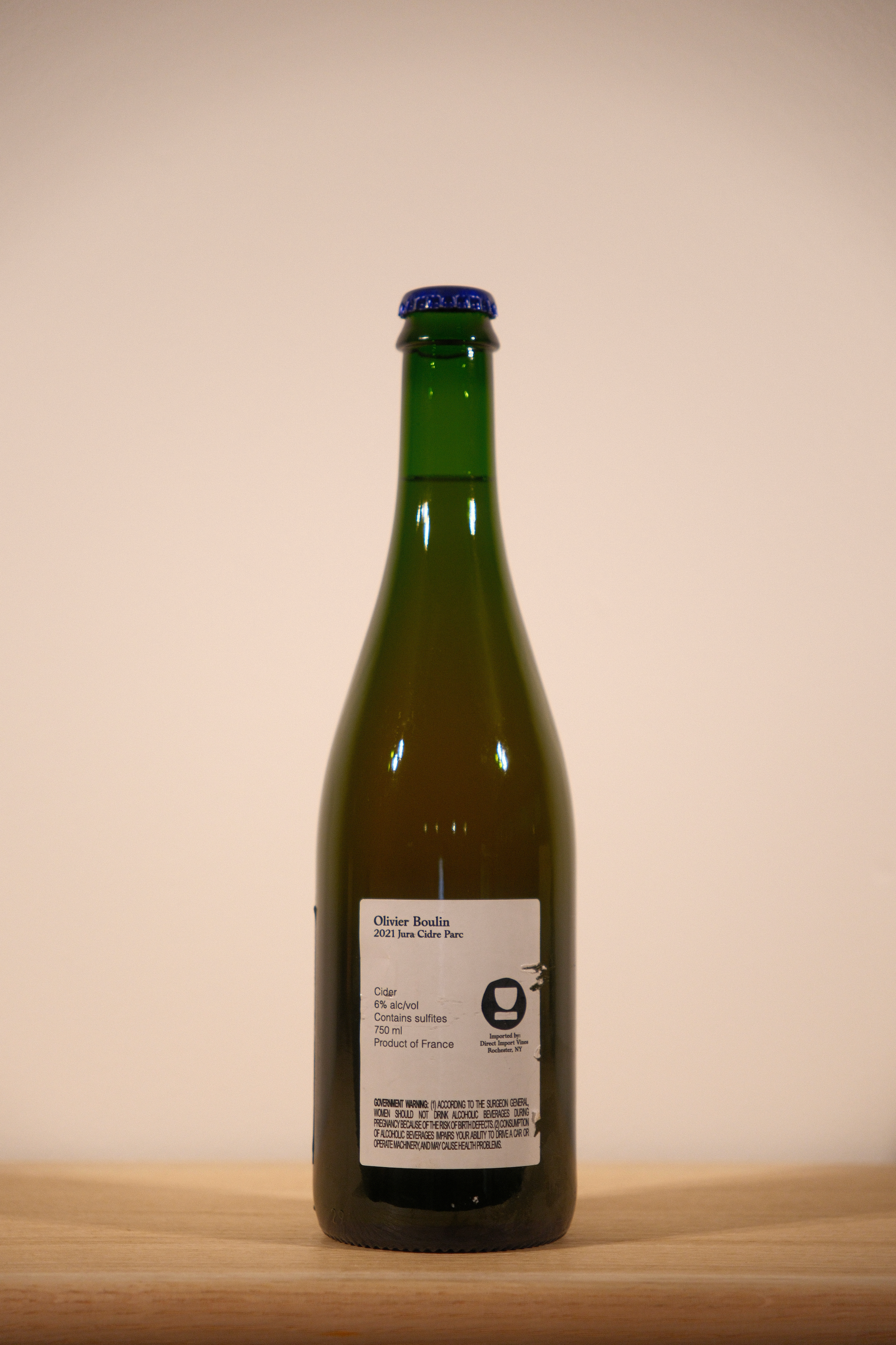 Le Nez de Goth Oliver Boulin 'Jura Cidre Parc'