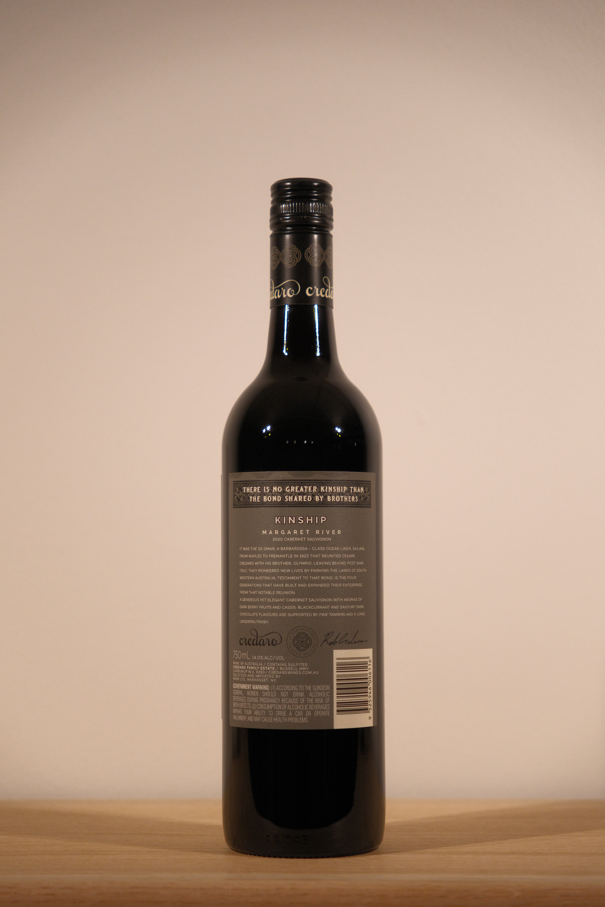 Credaro 'Kinship' Cabernet Sauvignon 2020