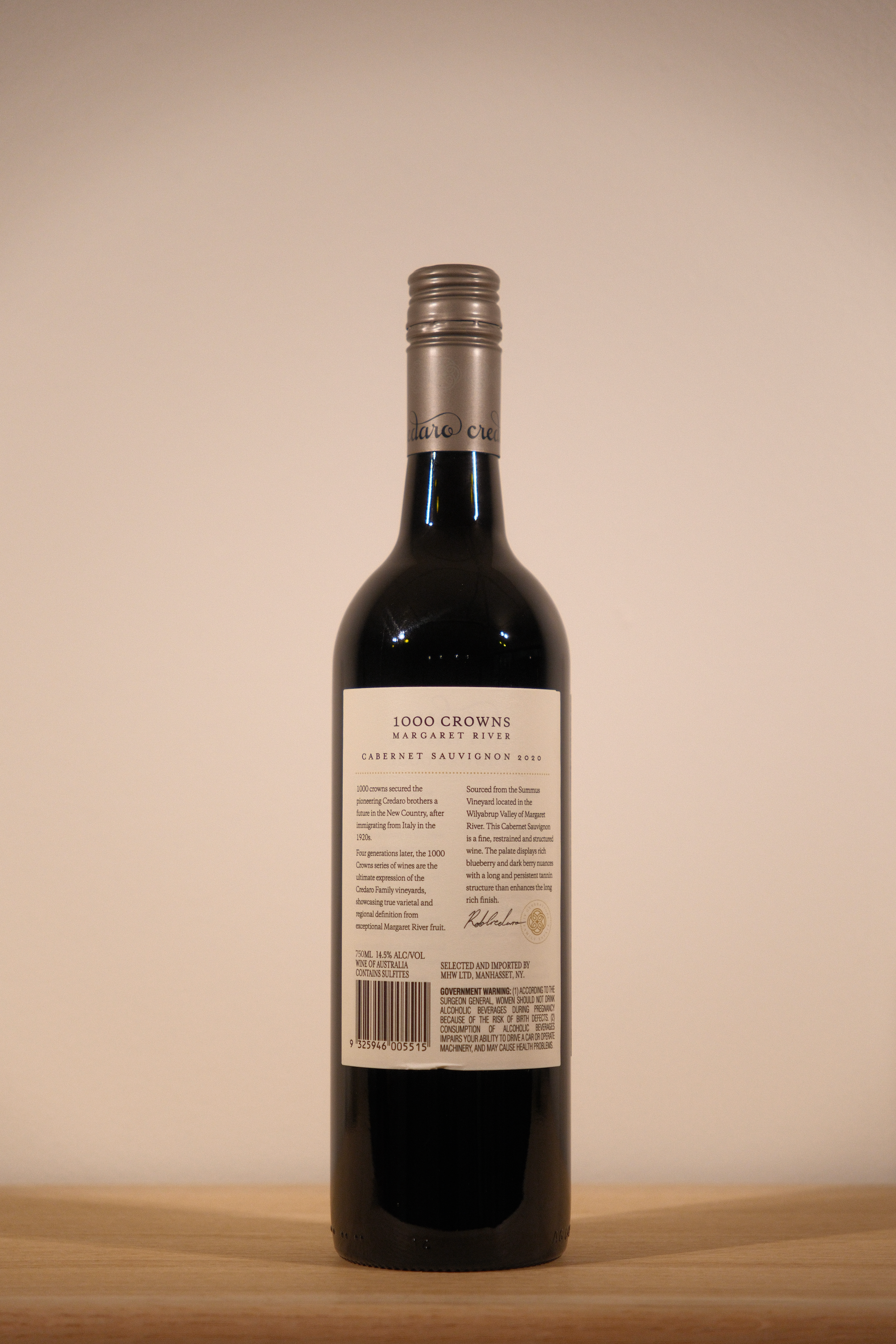 Credaro '1000 Crowns' Cabernet Sauvignon 2021