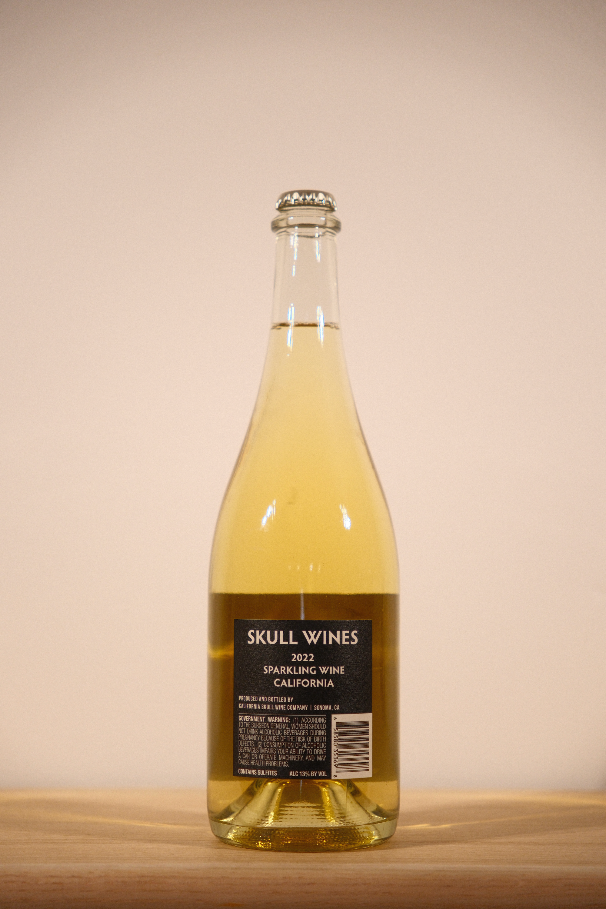 Skull Wines by Monte Rio Sparkling 2022