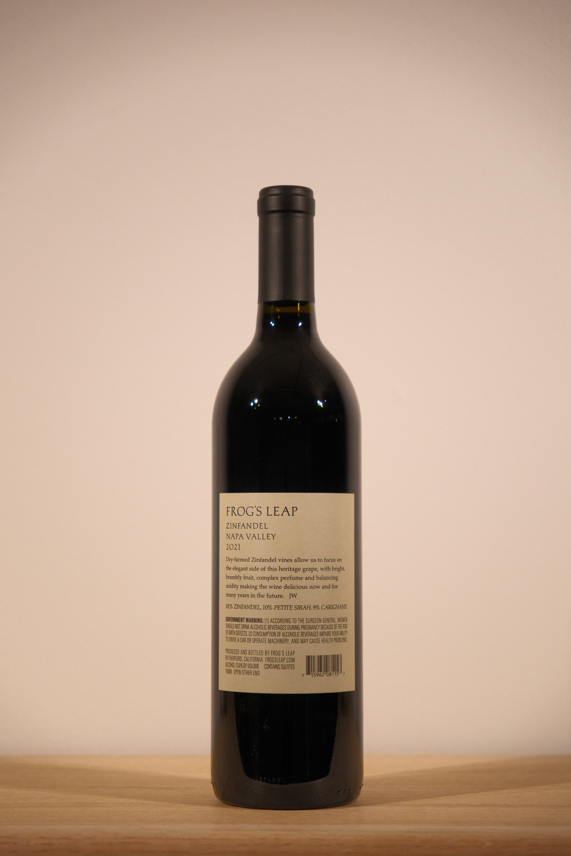 Frog's Leap Zinfandel 2021