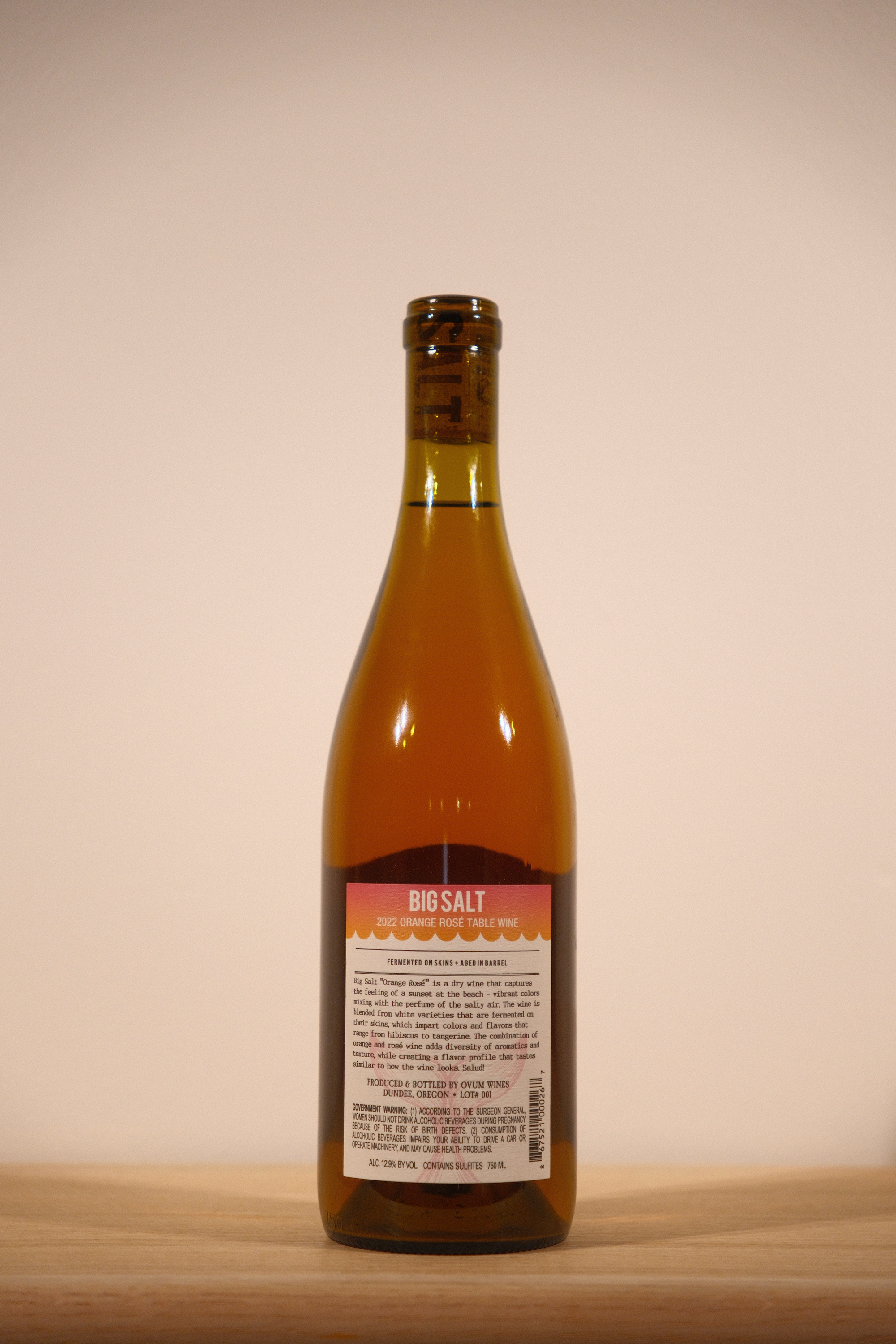 Ovum 'Big Salt' Orange Rosé 2022