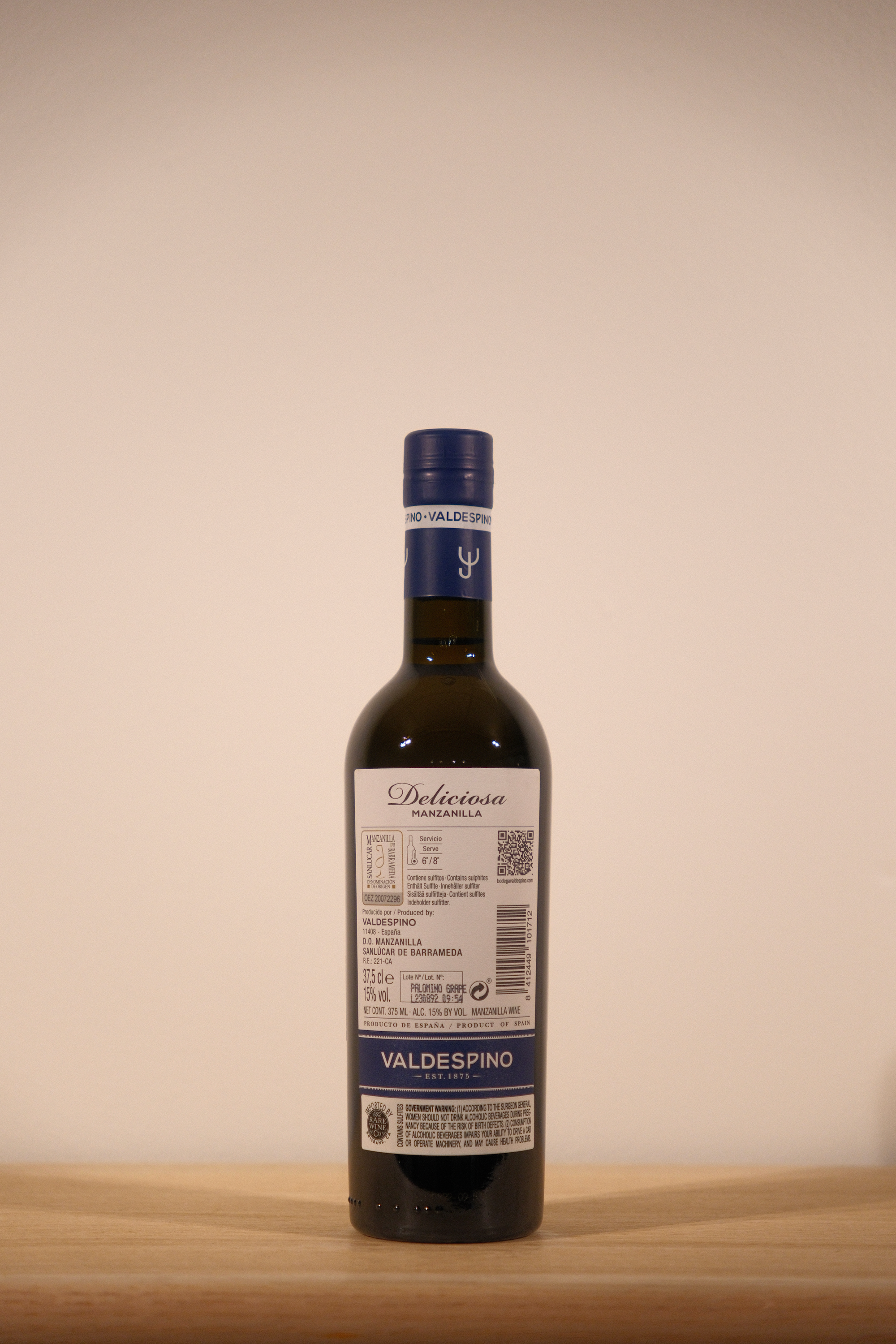 Valdespino 'Deliciosa' Manzanilla Sherry NV