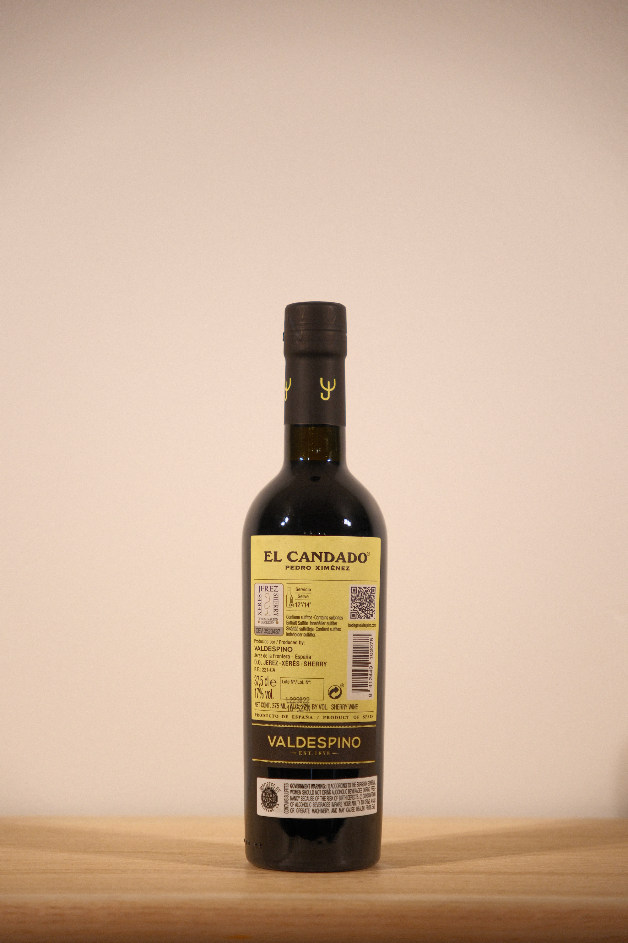 Valdespino 'El Candado' Pedro Ximénez Sherry NV