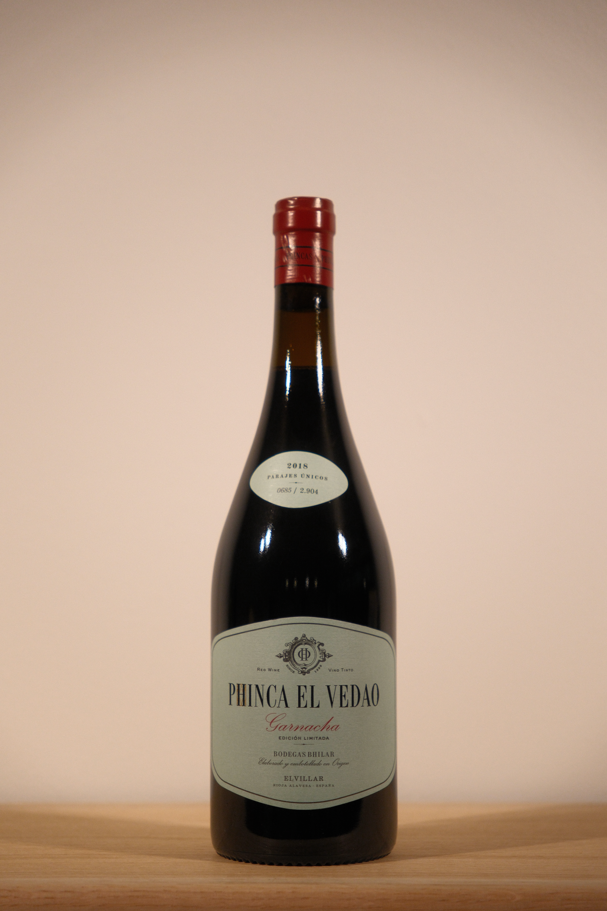 Bhilar 'Phinca el Vedao' Garnacha 2018